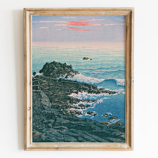 Kawase Hasui (1933) Morning of Cape Inubo