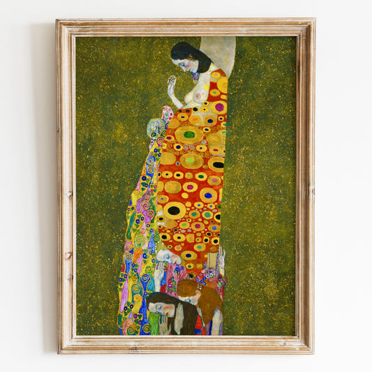 Hope II by Gustav Klimt