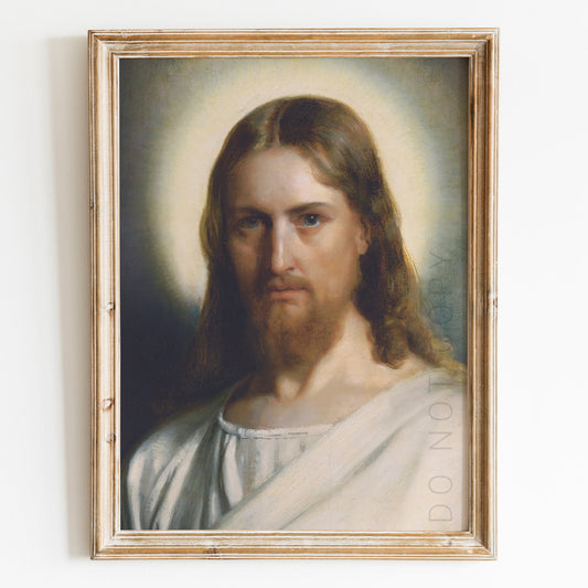 Jesus Christ Portrait by Carl Bloch