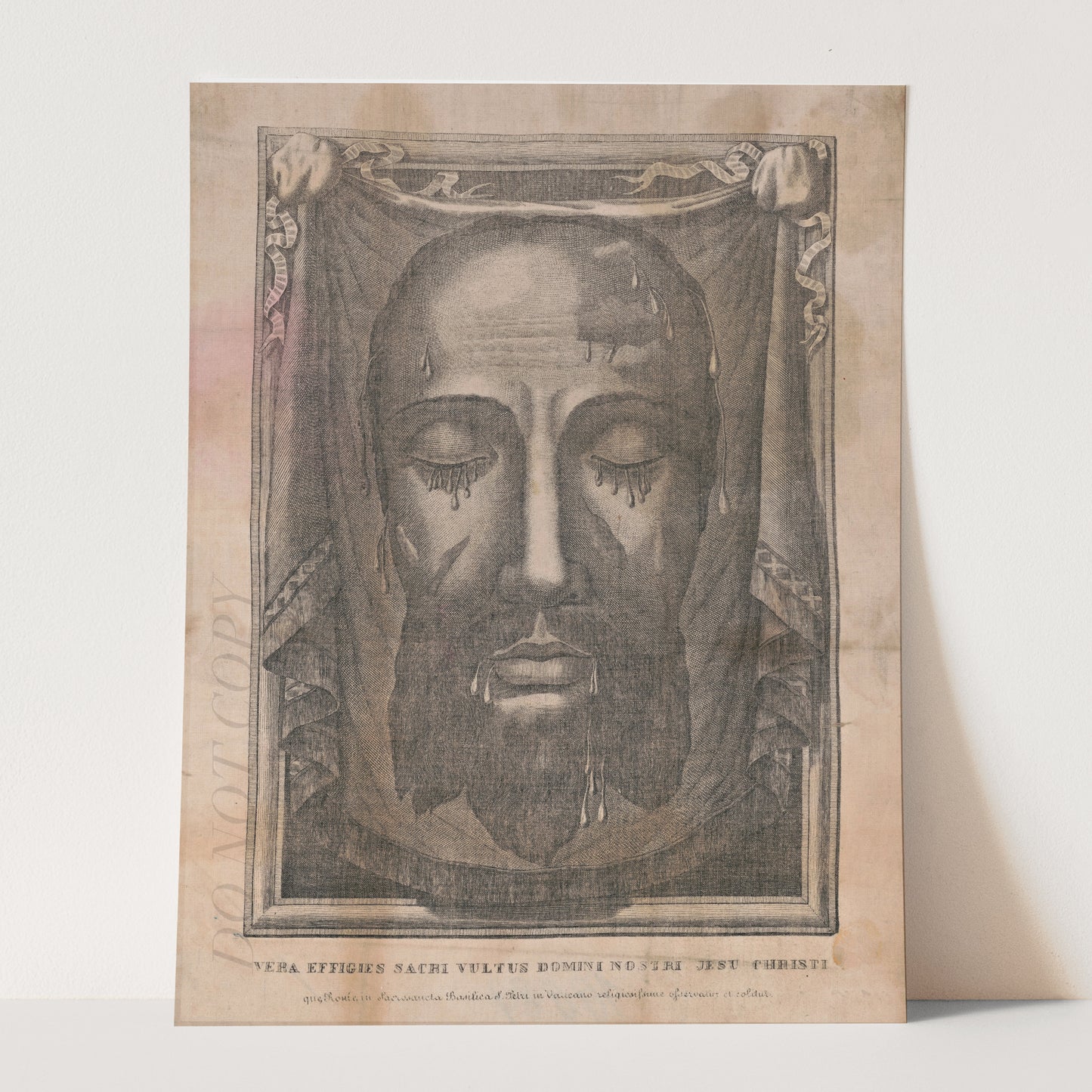 Holy Face of Jesus Christ Relic from Pope St Pius