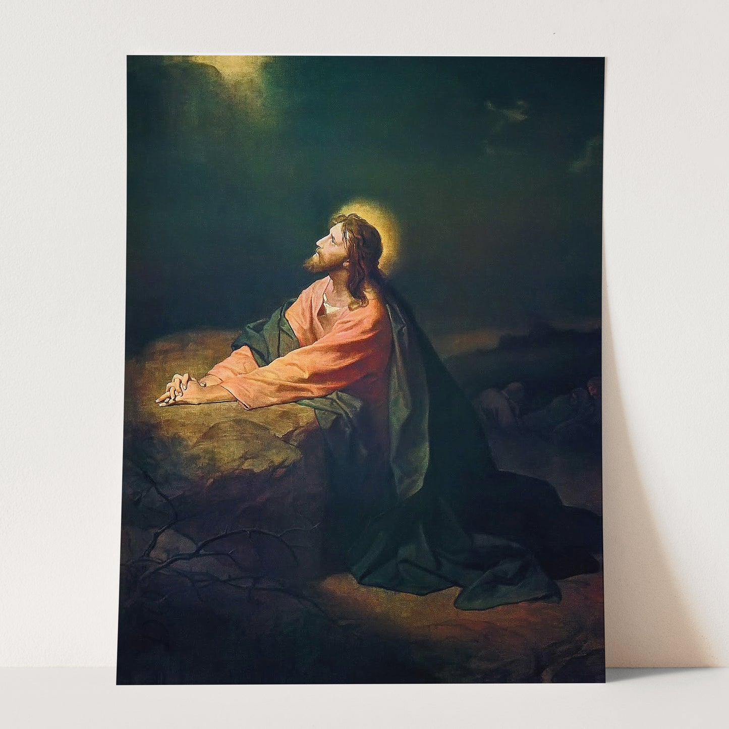 Jesus Christ In The Garden Of Gethsemane