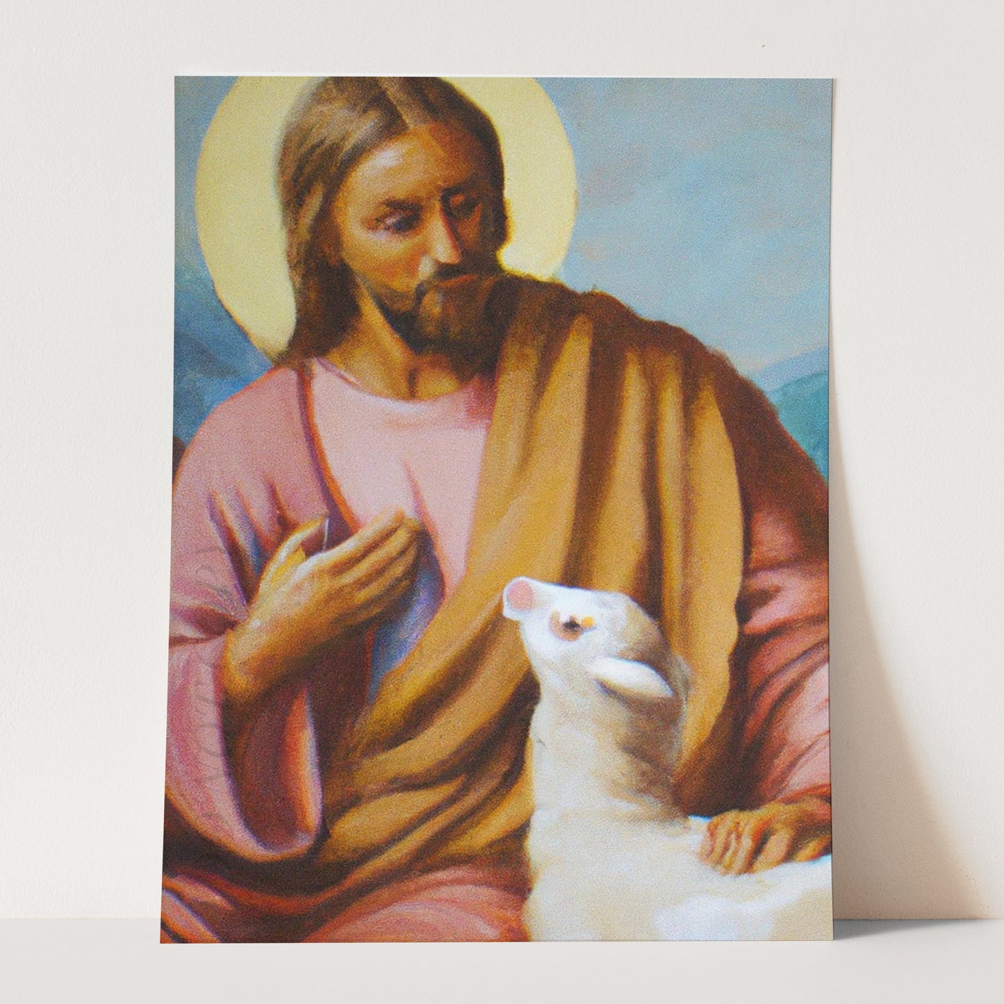 Jesus With The Lamb