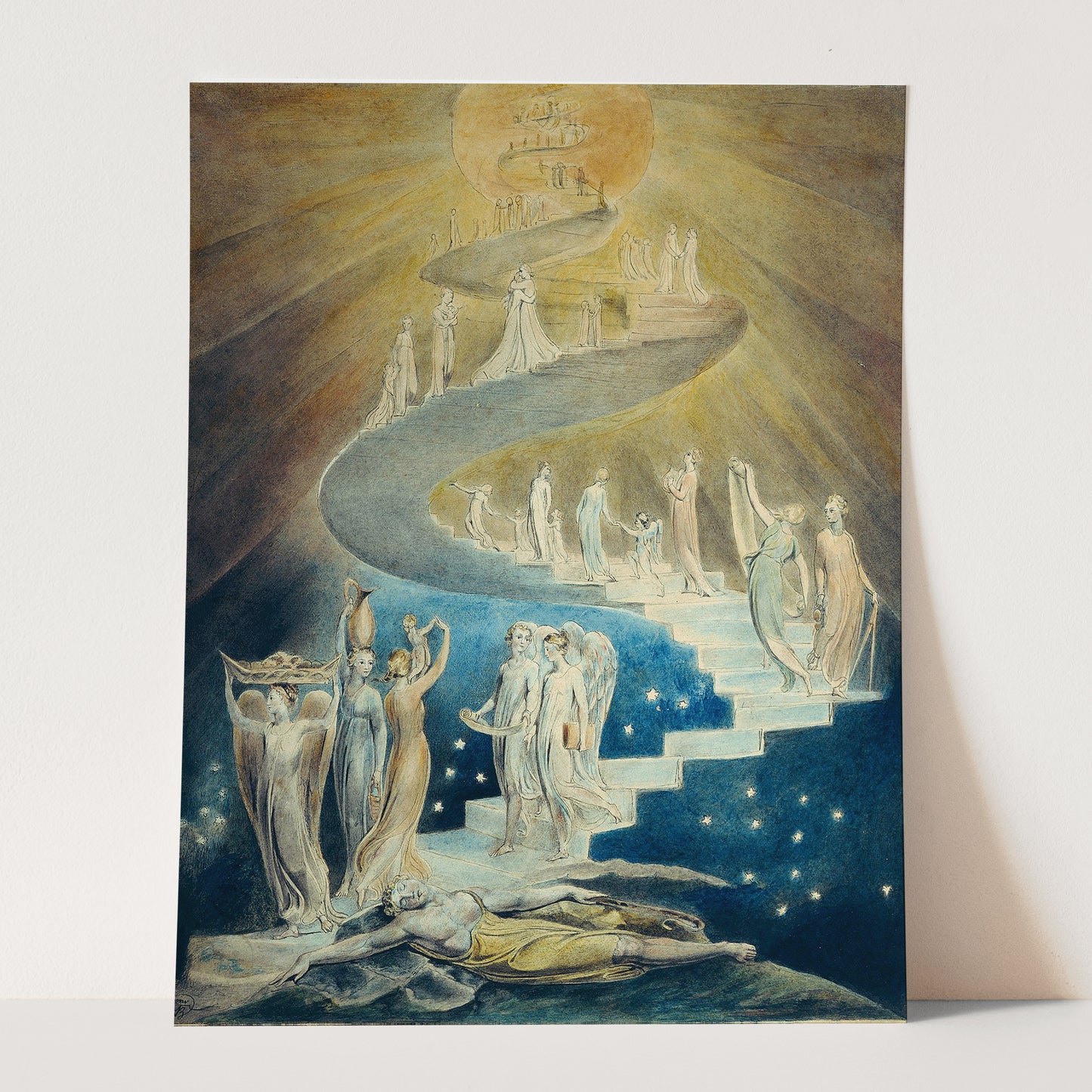Jacobs Ladder by William Blake