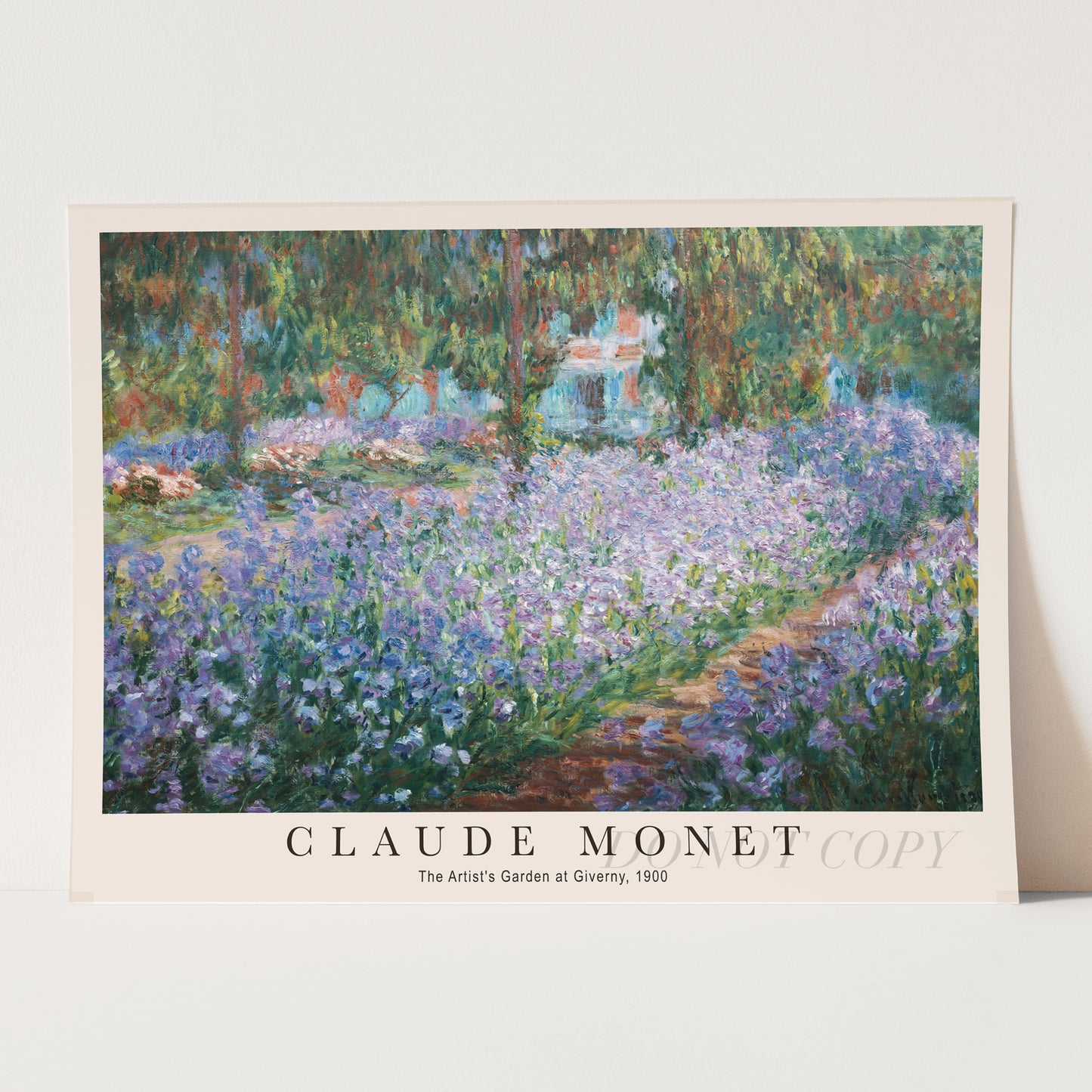 Claude Monet - The Artist's Garden at Giverny