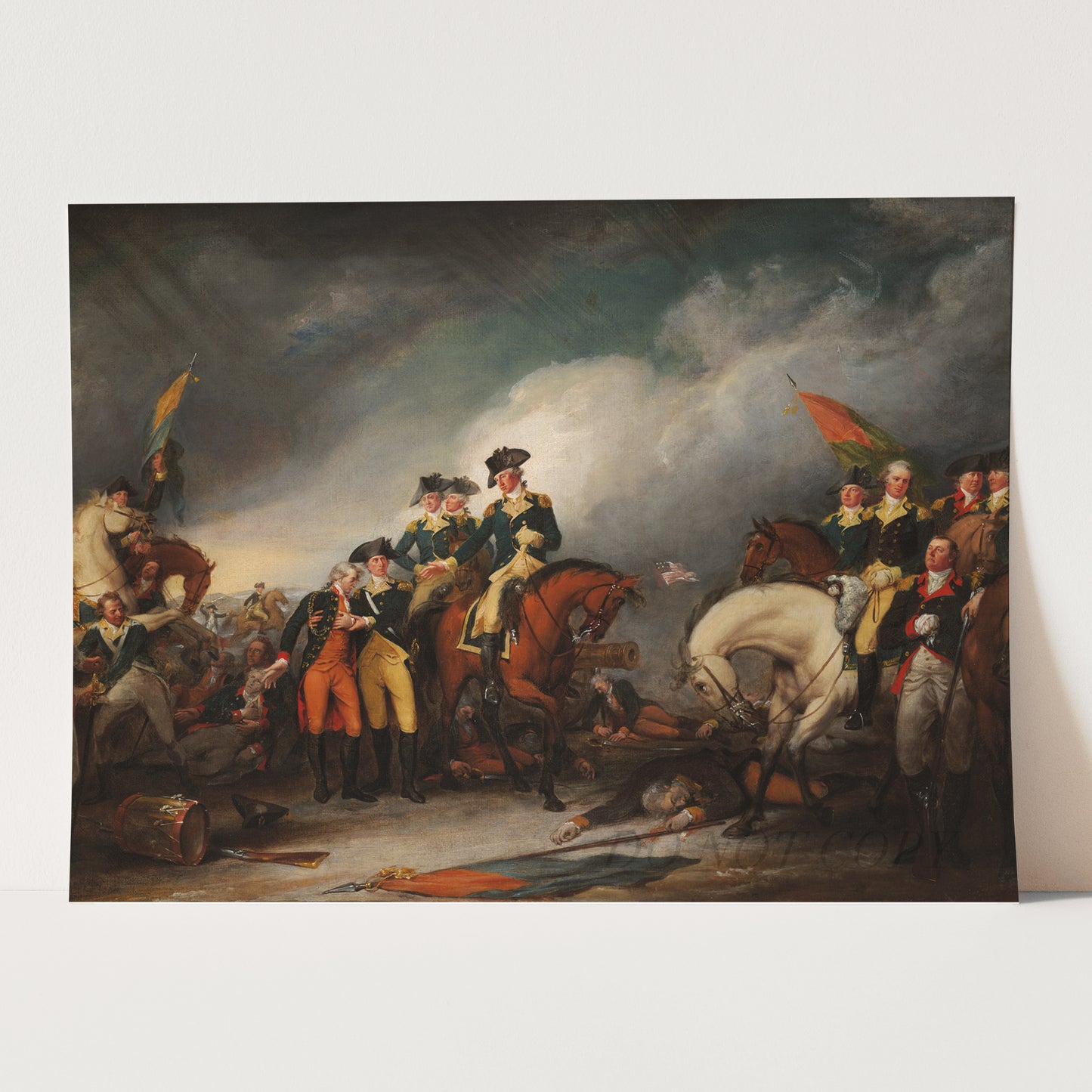 The Capture of the Hessians at Trenton, December 26, 1776 by John Trumbull