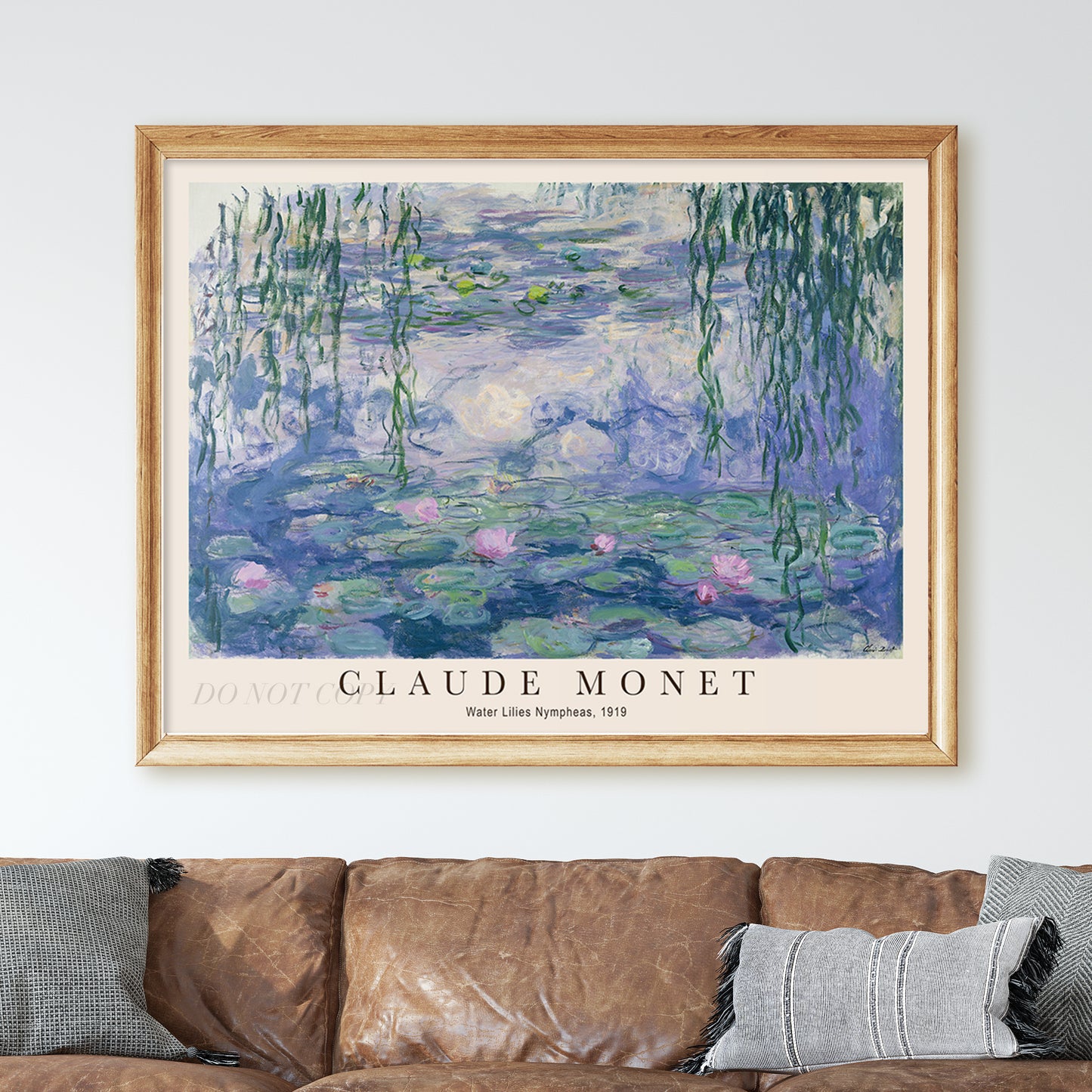 Claude Monet - Water Lilies Nympheas (1919)