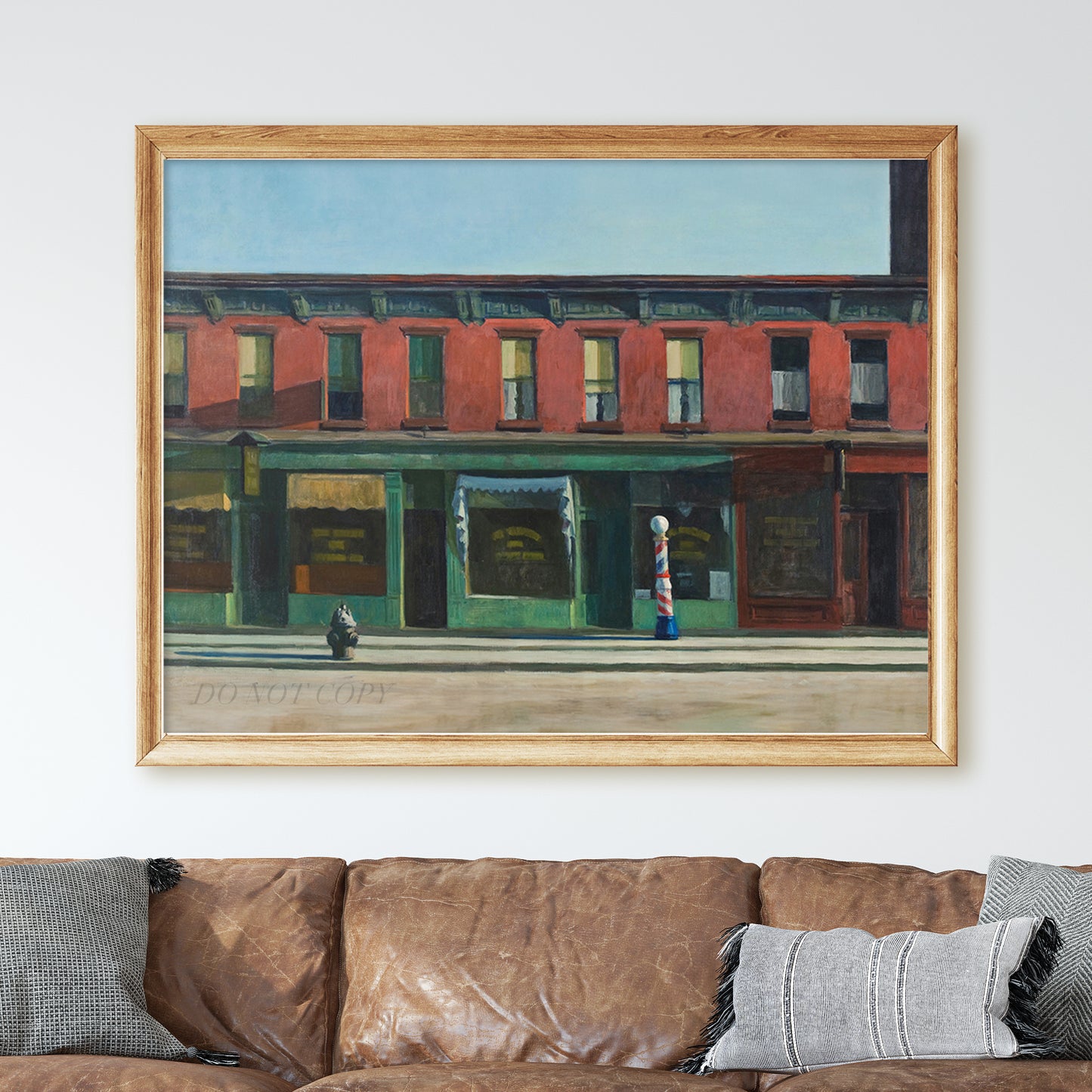 Early Sunday Morning by Edward Hopper