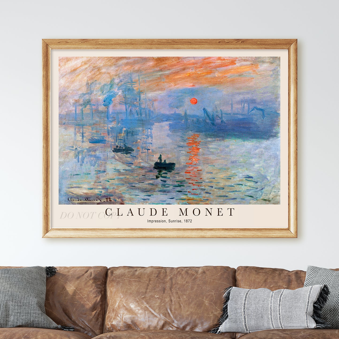Claude Monet - Impression, Sunrise