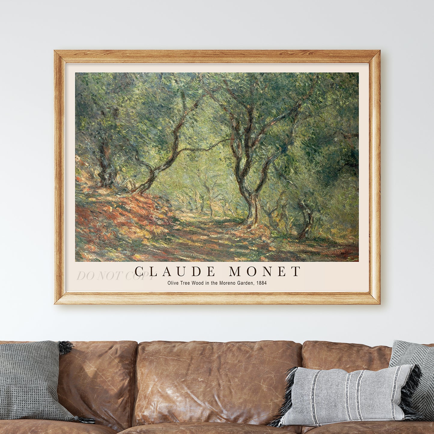 Claude Monet - Olive Tree Wood in the Moreno Garden