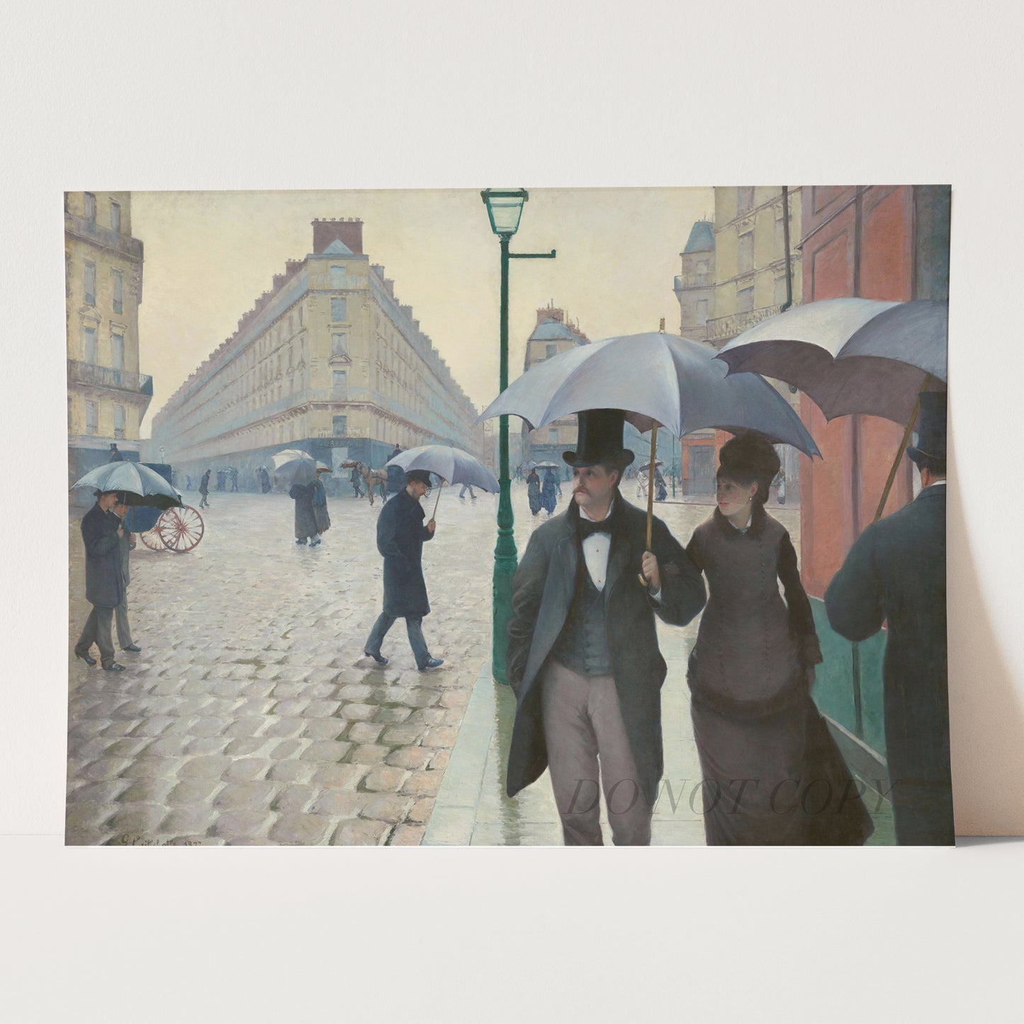 Paris Street; Rainy Day (1877) by Gustave Caillebotte