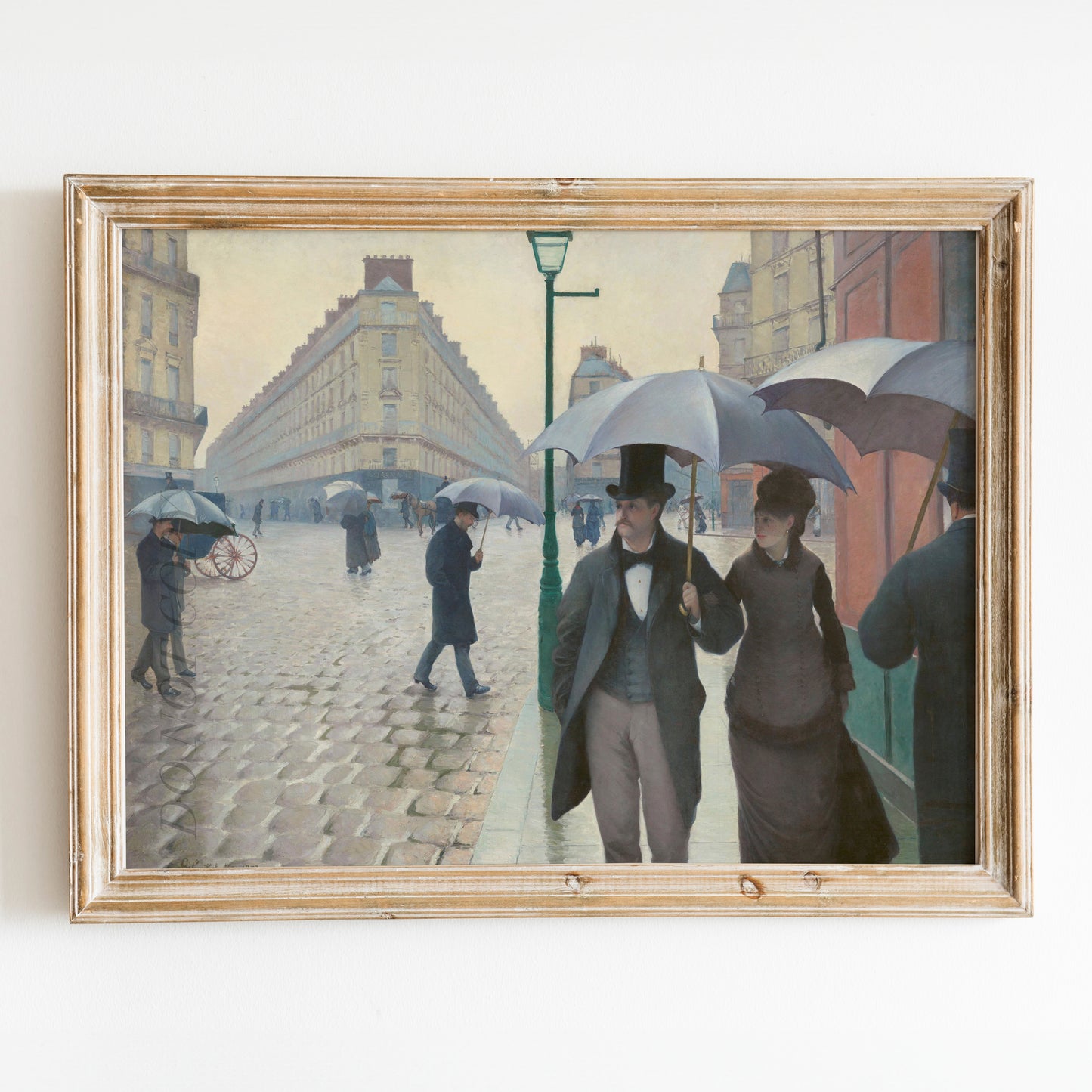 Paris Street; Rainy Day (1877) by Gustave Caillebotte