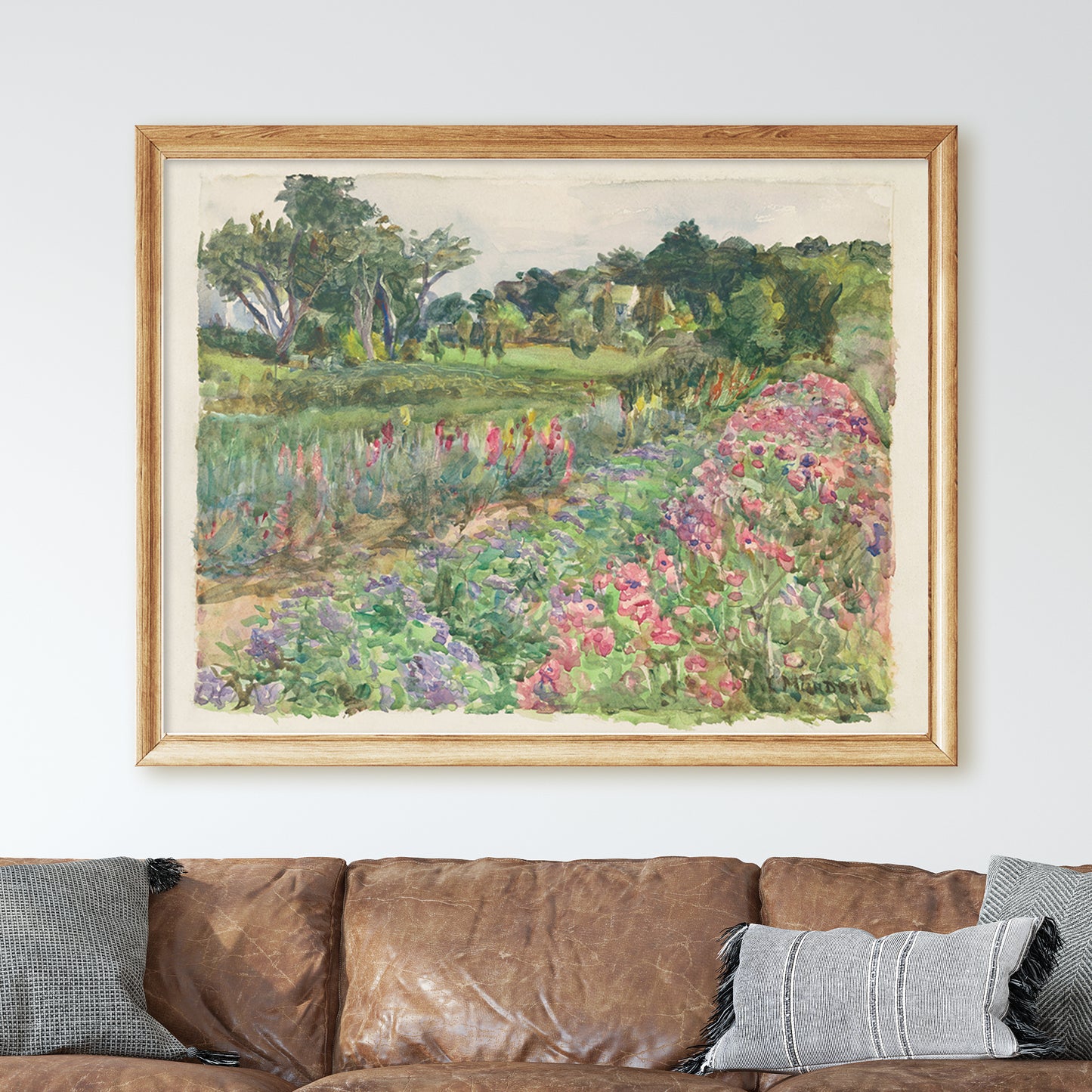 Parmelee Estate in Bloom (ca. 1920) by Dora Louise Murdoch