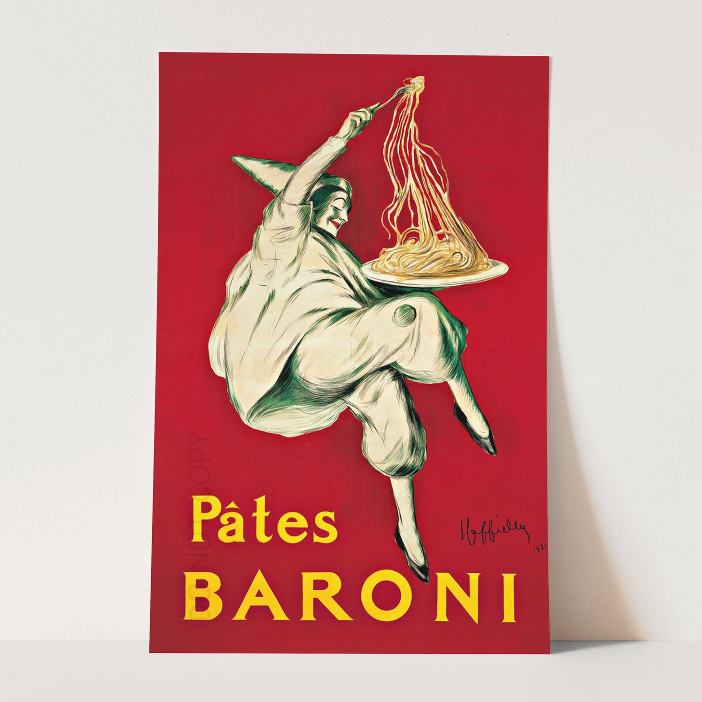 Pates Baroni, 1921 by Leonetto Cappiello