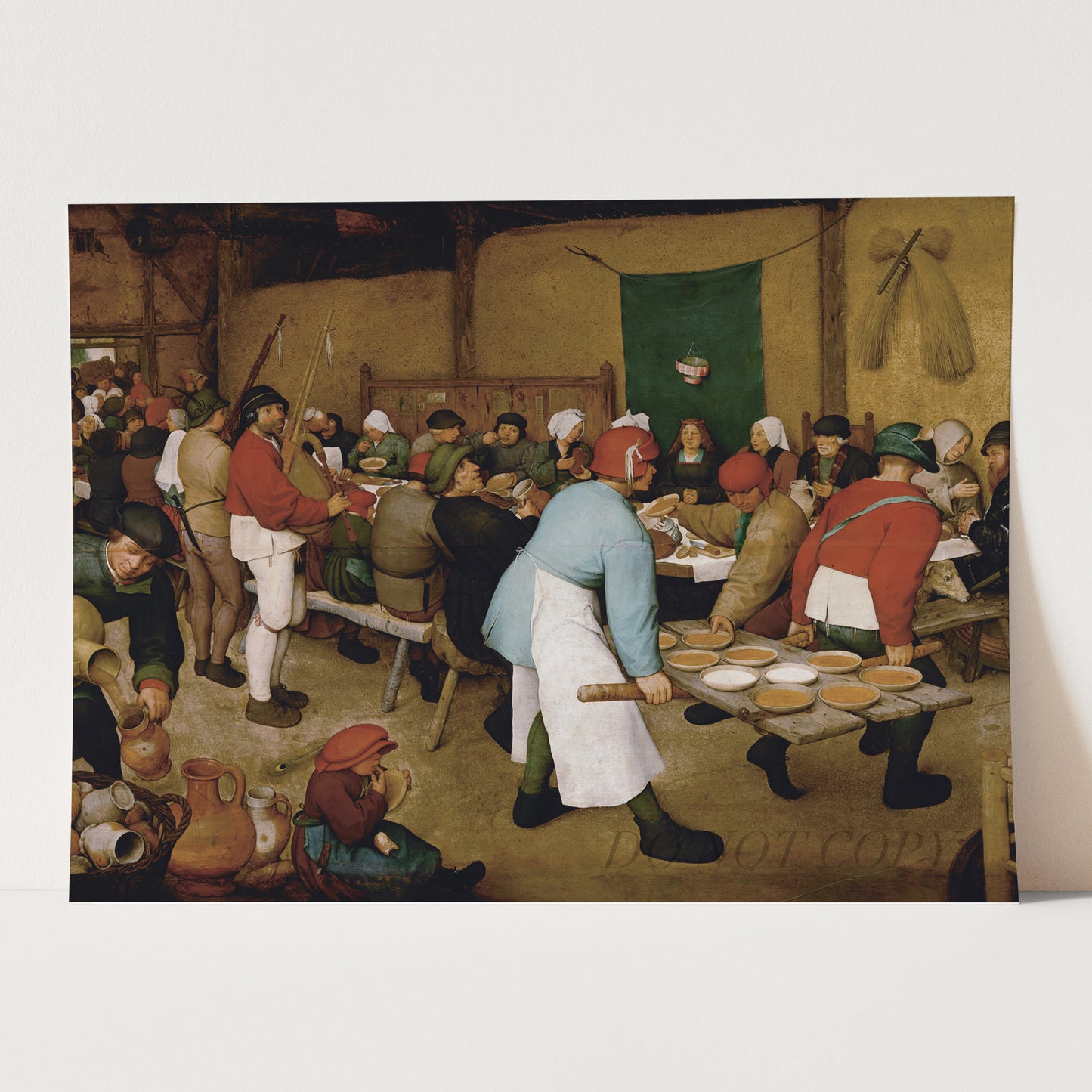 Peasant Wedding by Pieter Bruegel the Elder
