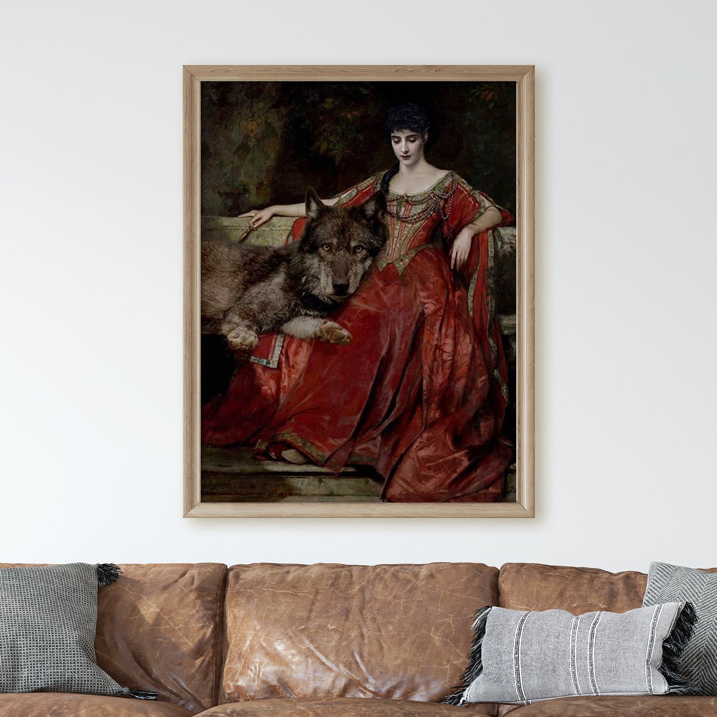 Portrait of Alice Crawford in the Role of Olivia, Twelfth Night” (1907) by William Logsdail