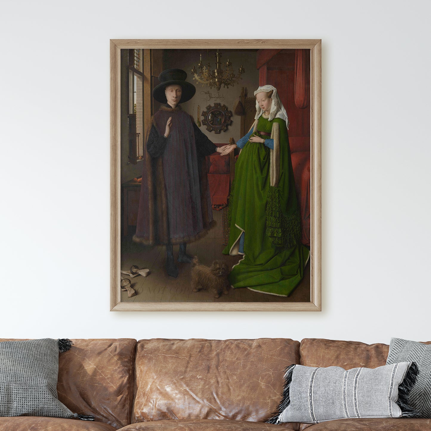 Portrait of Giovanni Arnolfini and his Wife by Jan Van Eyck