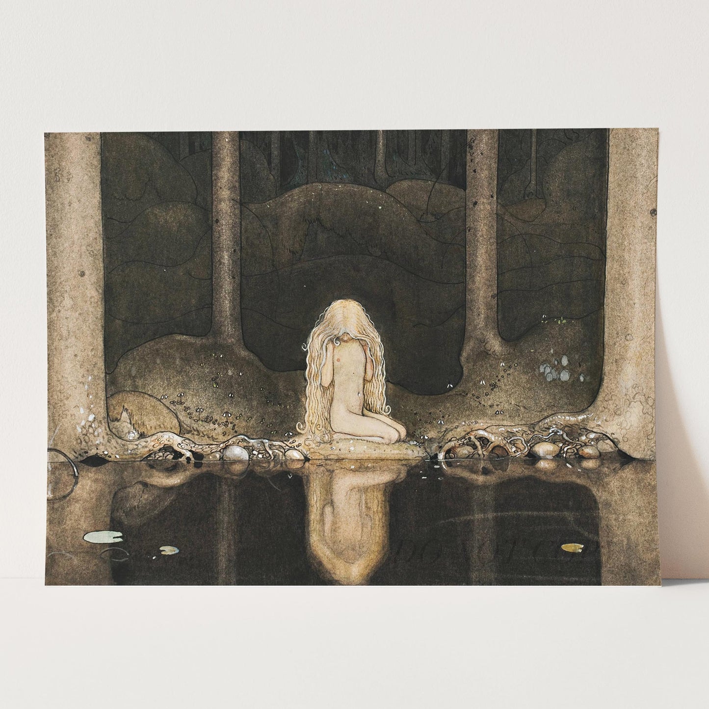 Princess Tuvstarr Gazing Down Into Waters