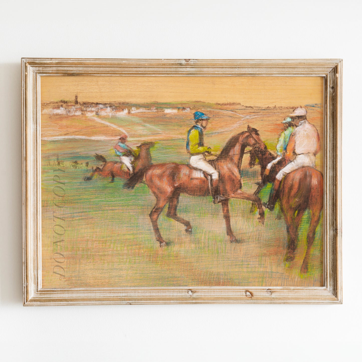 Race Horses (1885–1888) by Edgar Degas