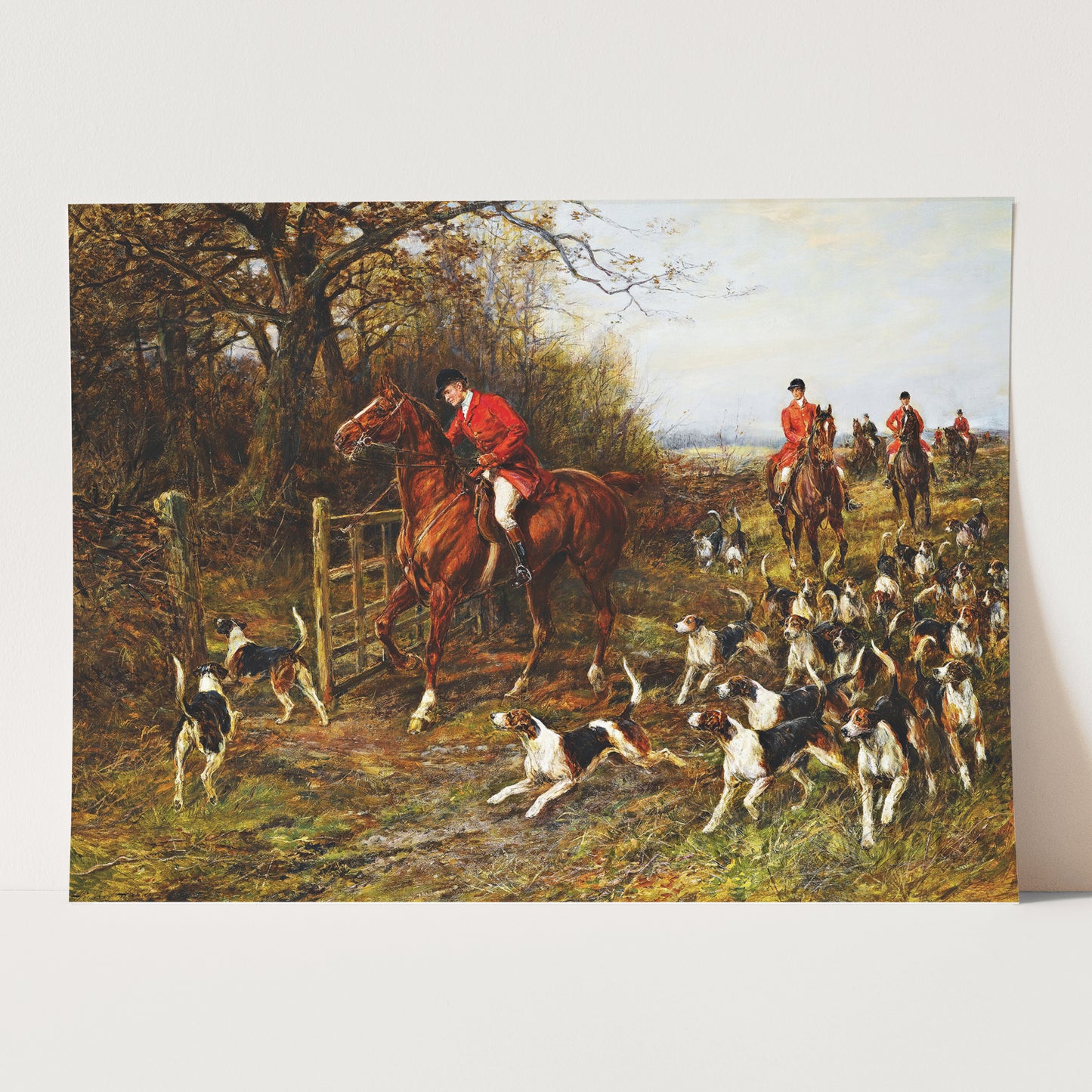 Racing with the Hounds by Heywood Hardy