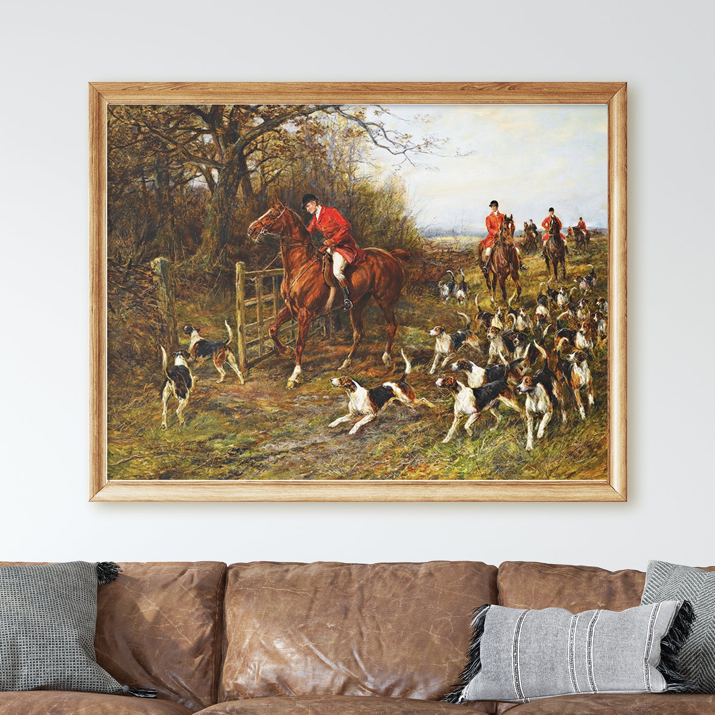 Racing with the Hounds by Heywood Hardy
