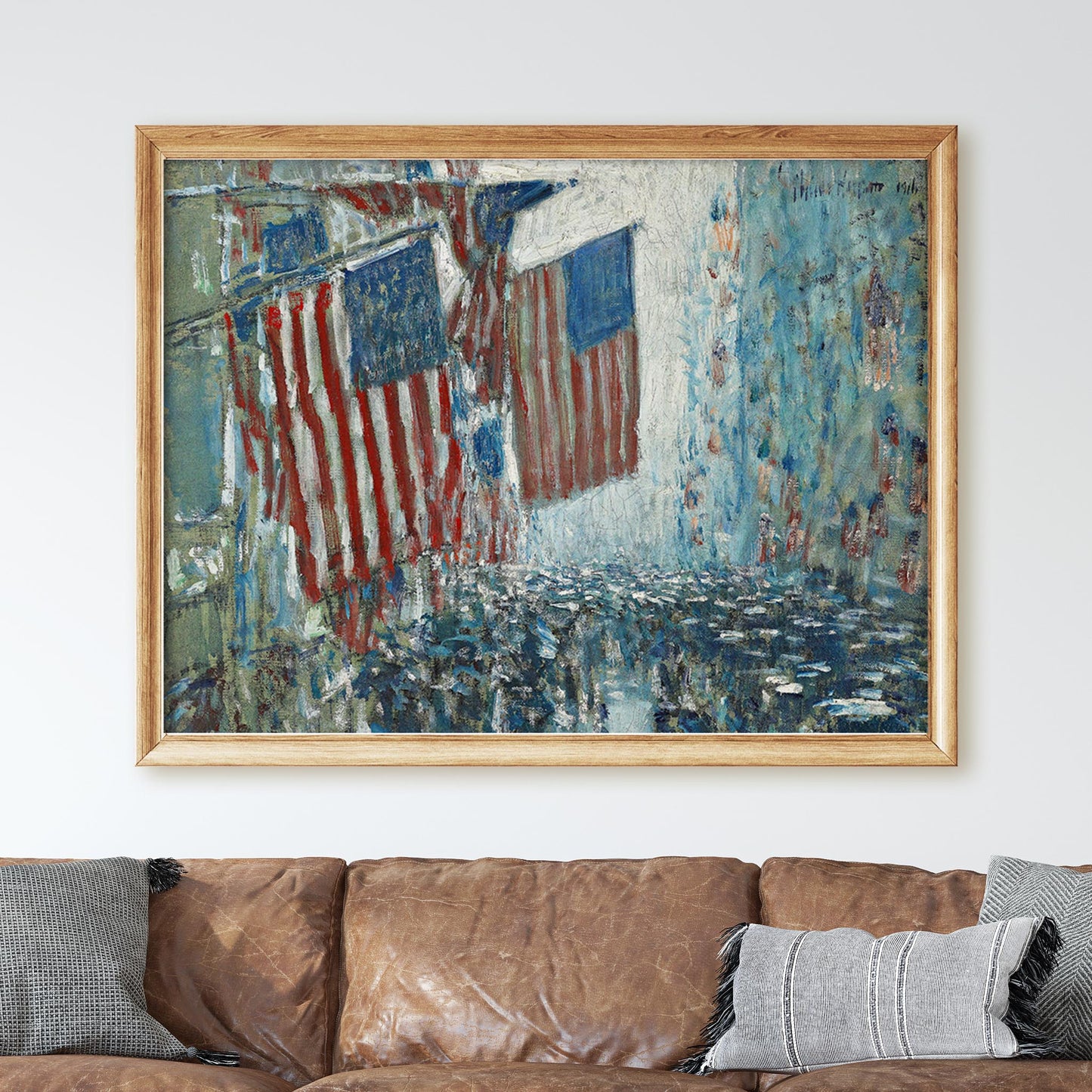 Rainy Day on Fifth Avenue by Childe Hassam