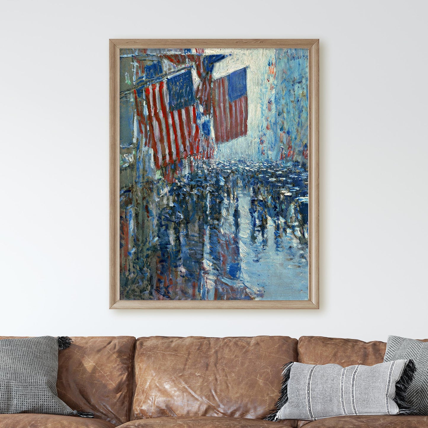 Rainy Day on Fifth Avenue by Childe Hassam