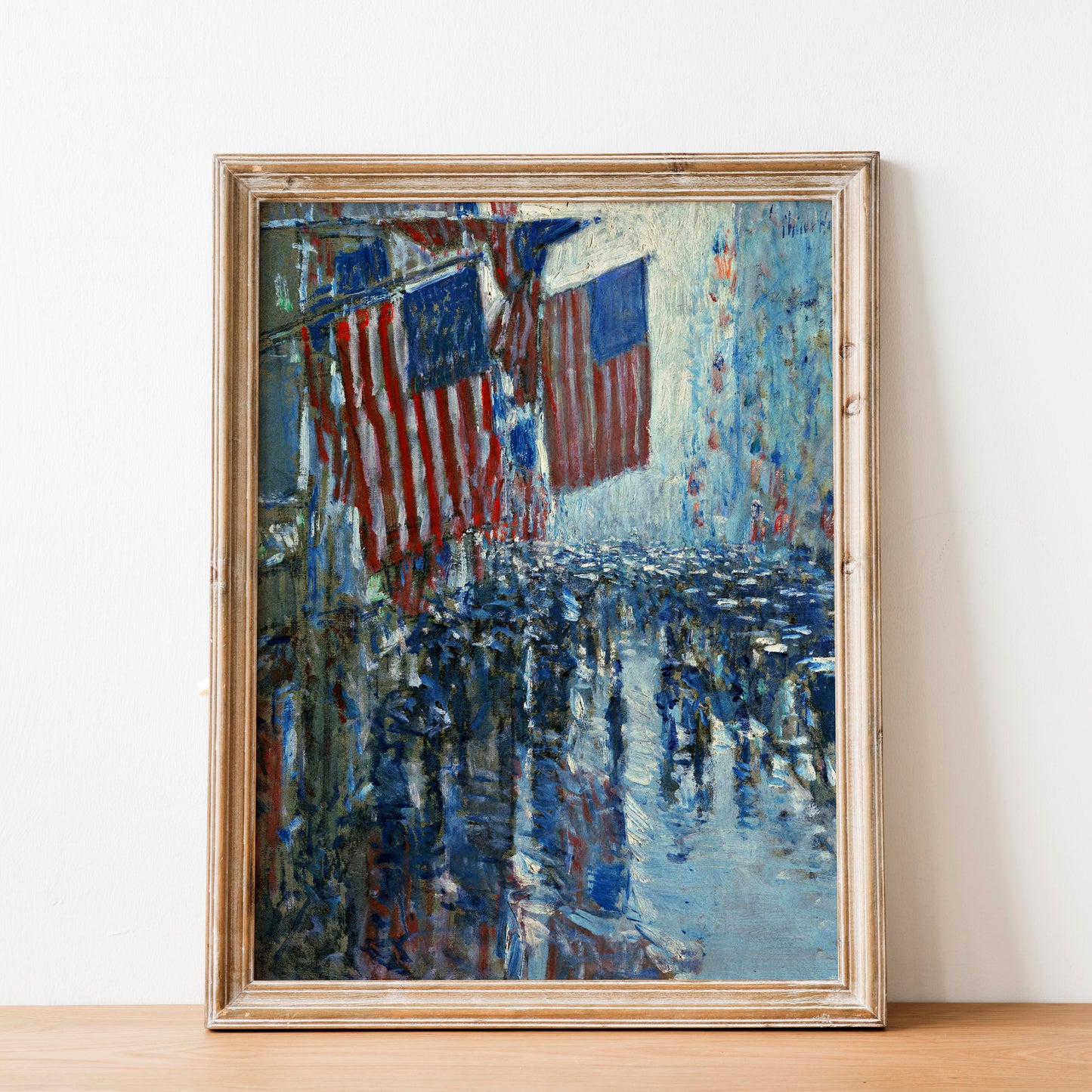 Rainy Day on Fifth Avenue by Childe Hassam