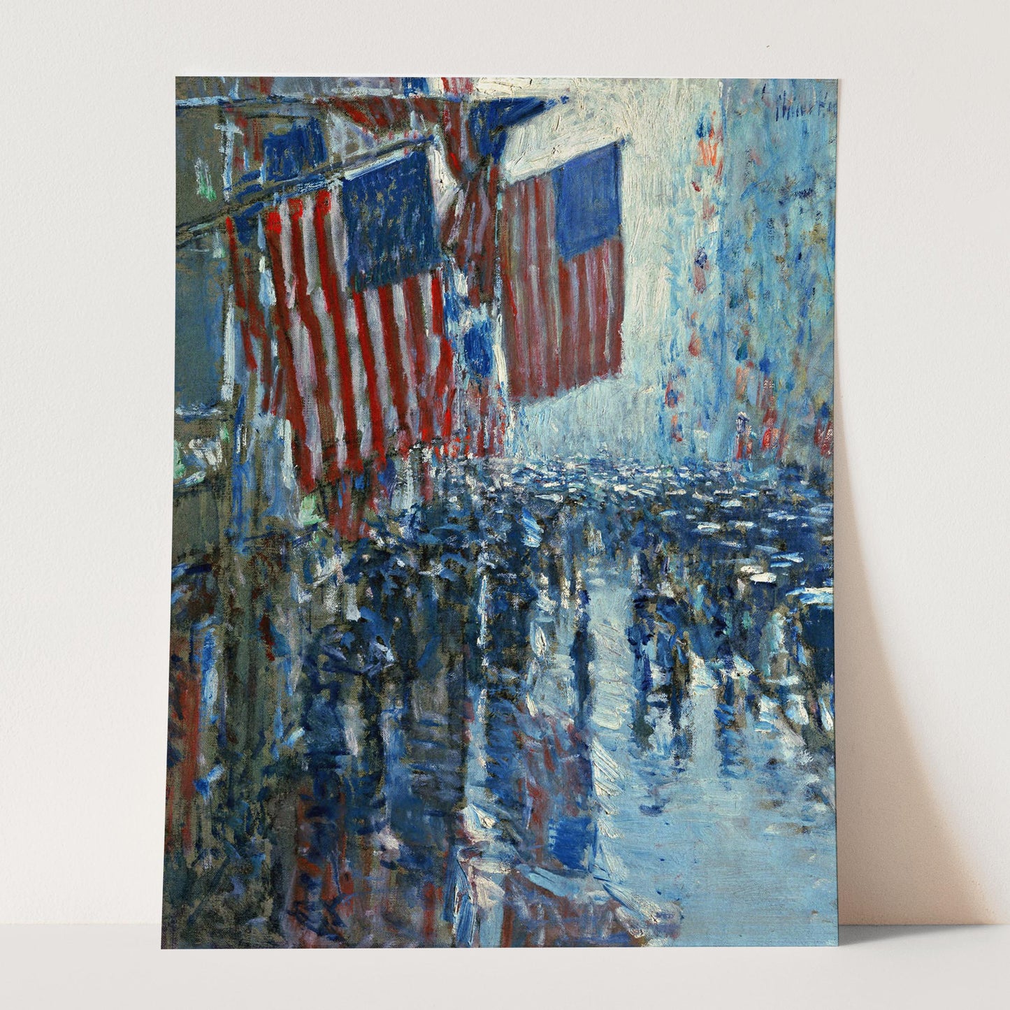 Rainy Day on Fifth Avenue by Childe Hassam