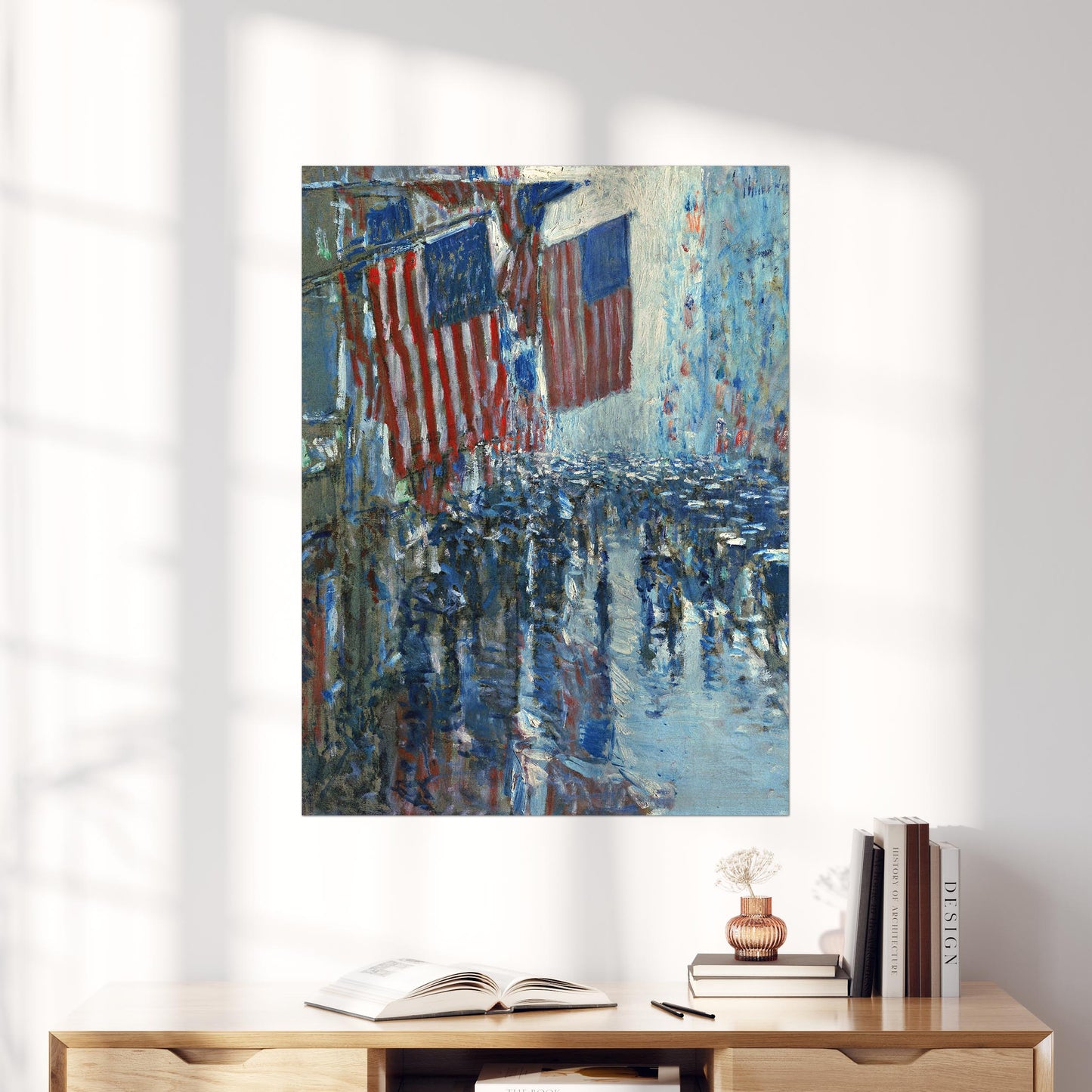 Rainy Day on Fifth Avenue by Childe Hassam