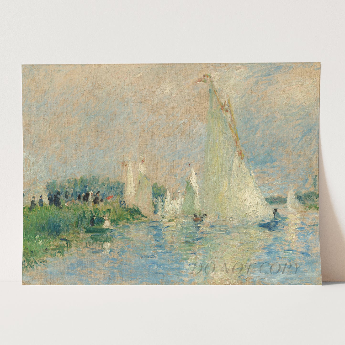 Regatta at Argenteuil (1874) by Renoir