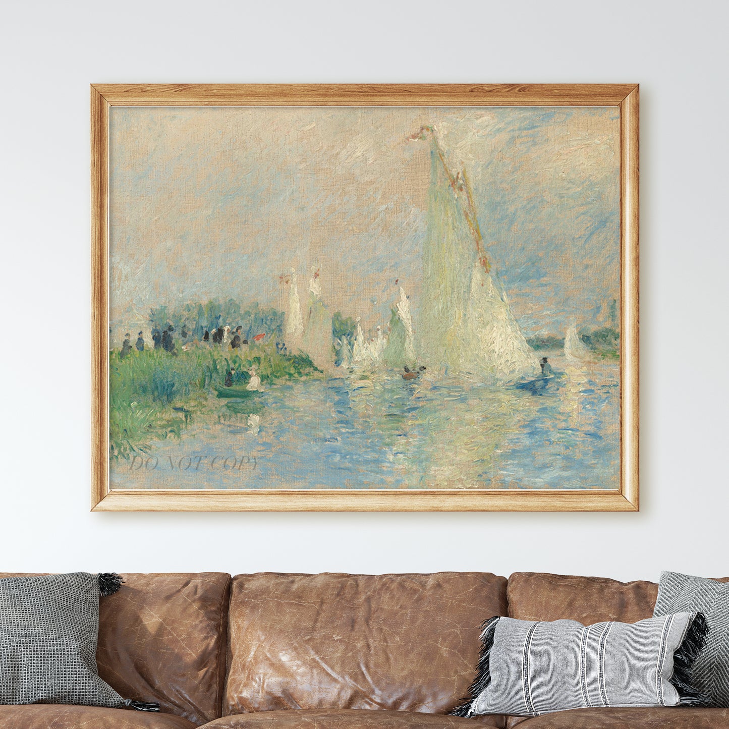 Regatta at Argenteuil (1874) by Renoir