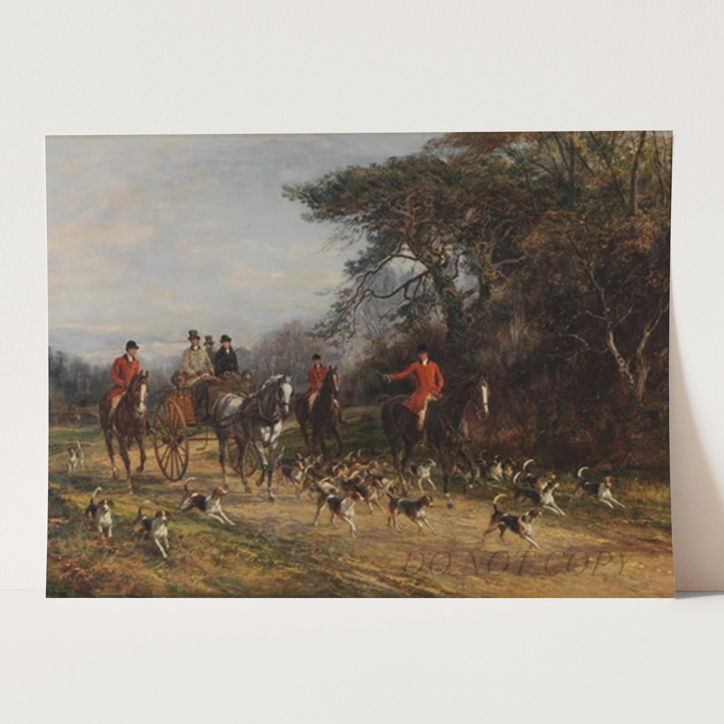 Returning from the Meet by Heywood Hardy