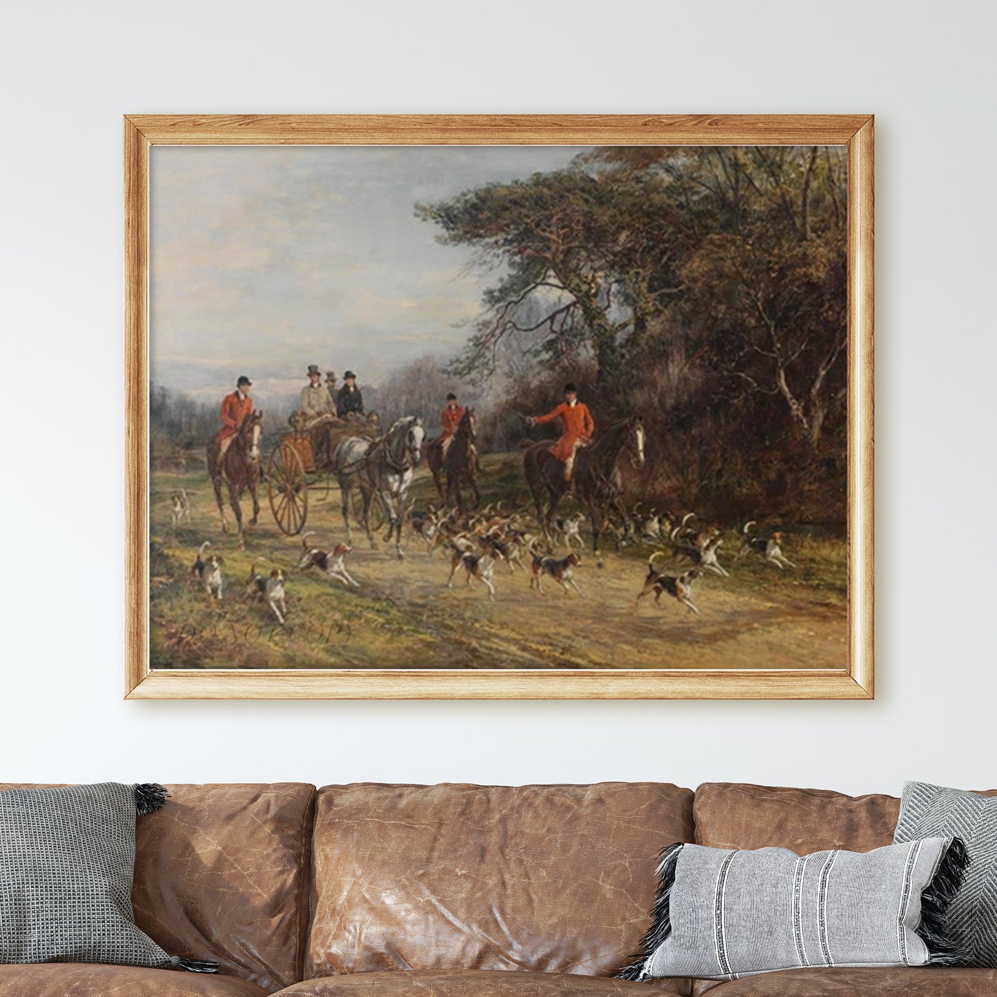 Returning from the Meet by Heywood Hardy