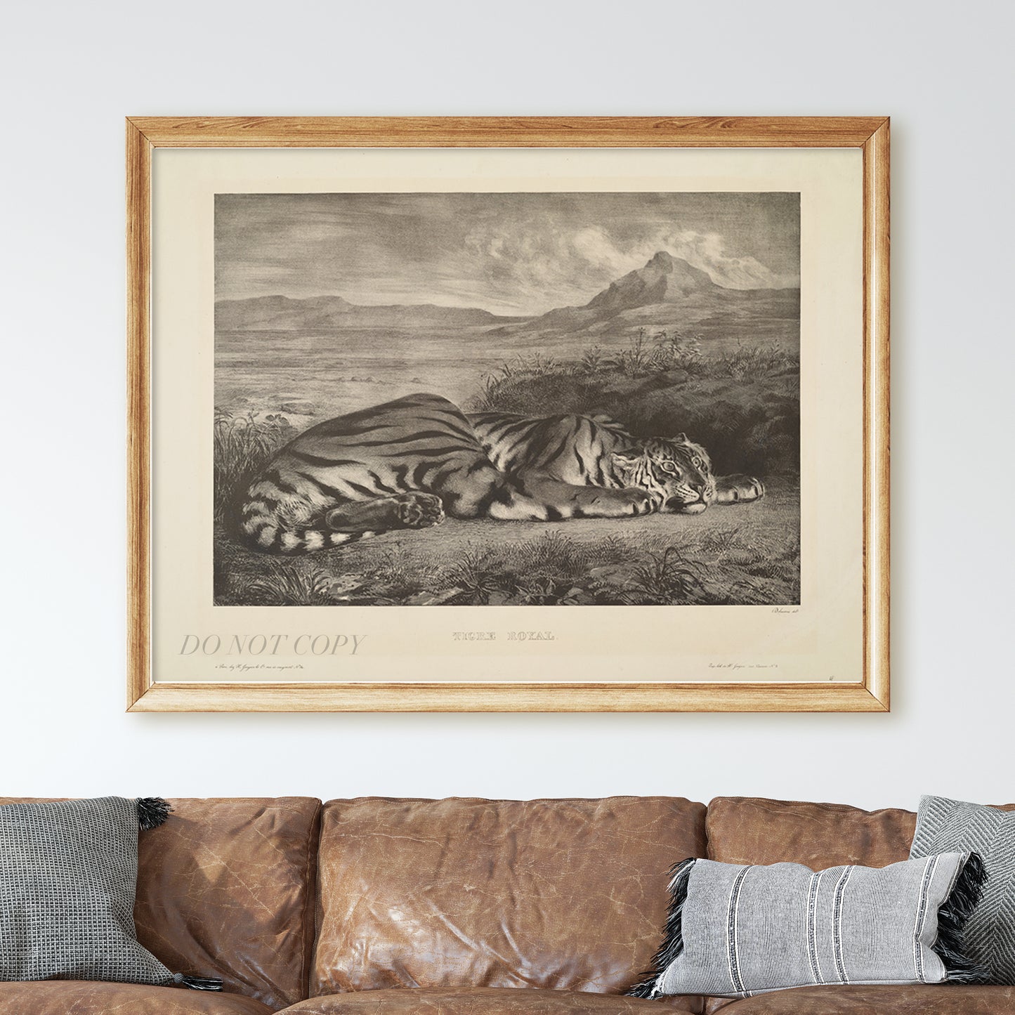 Royal Tiger (1829) by Eugène Delacroix