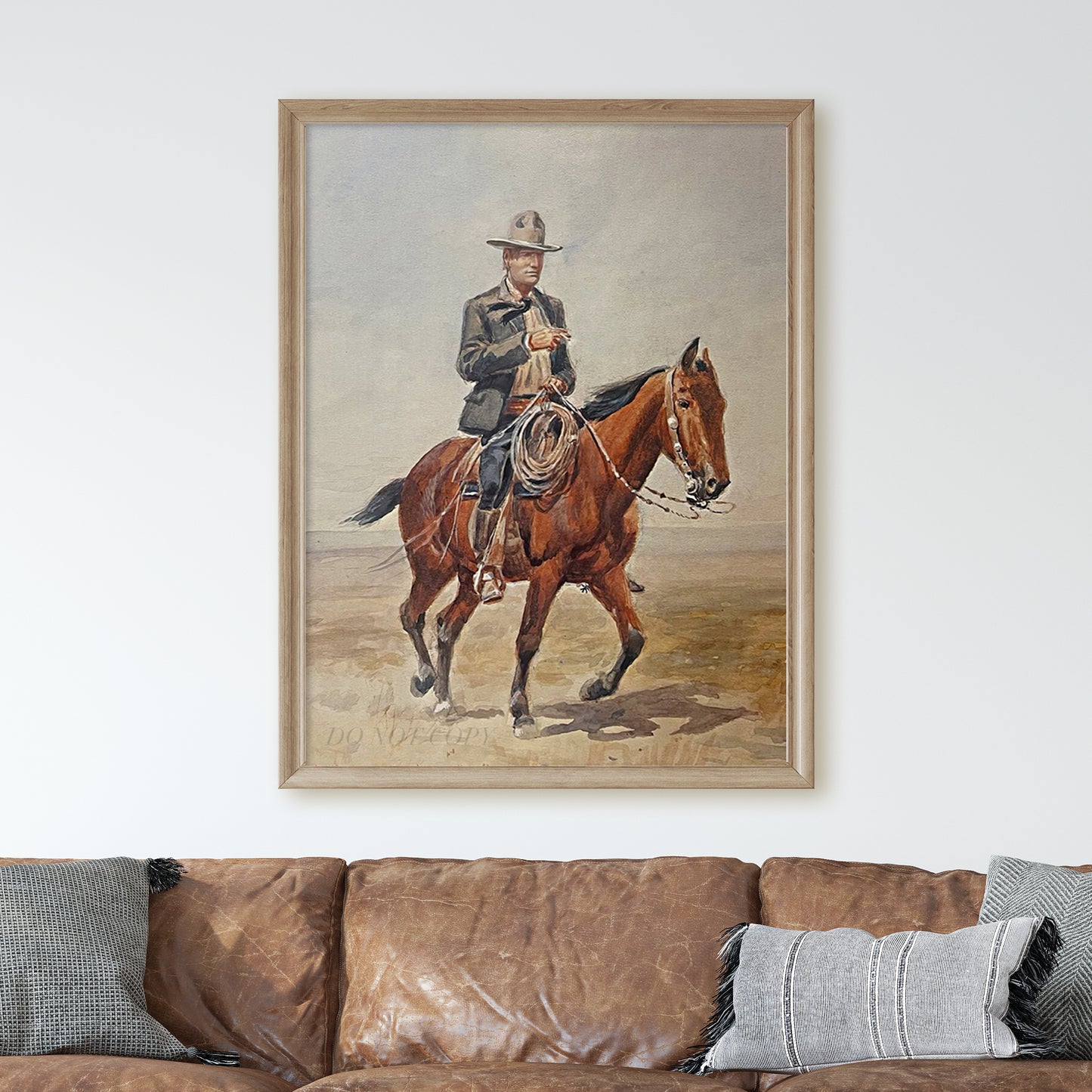 Russell on Red Bird by Charles Marion Russell