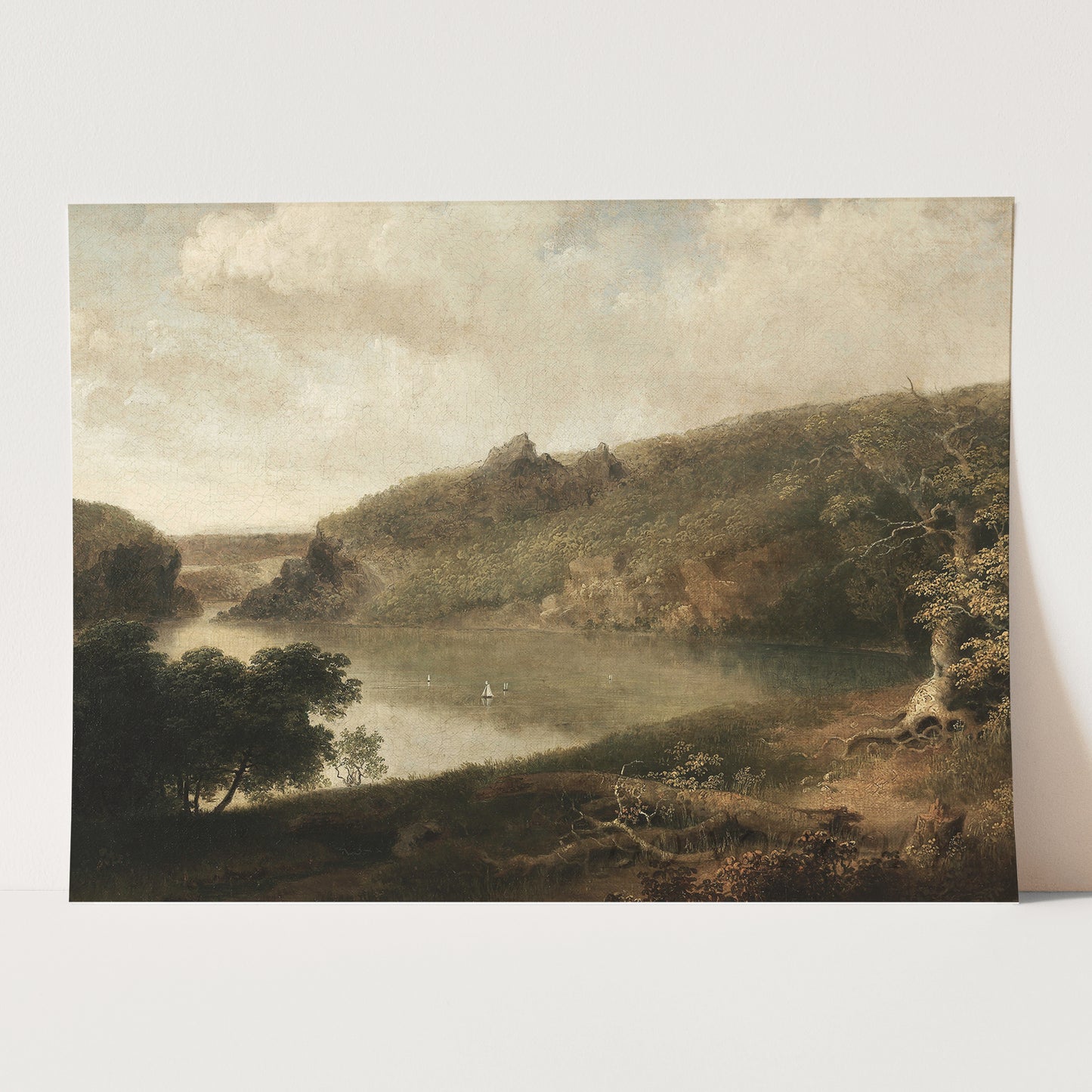 Sailing On A Green Lake