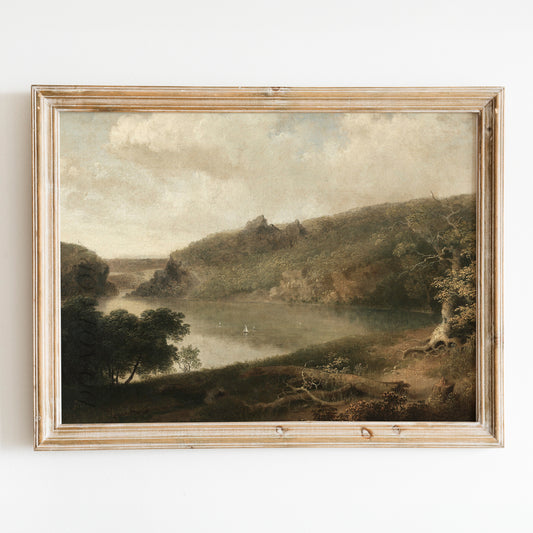 Sailing On A Green Lake