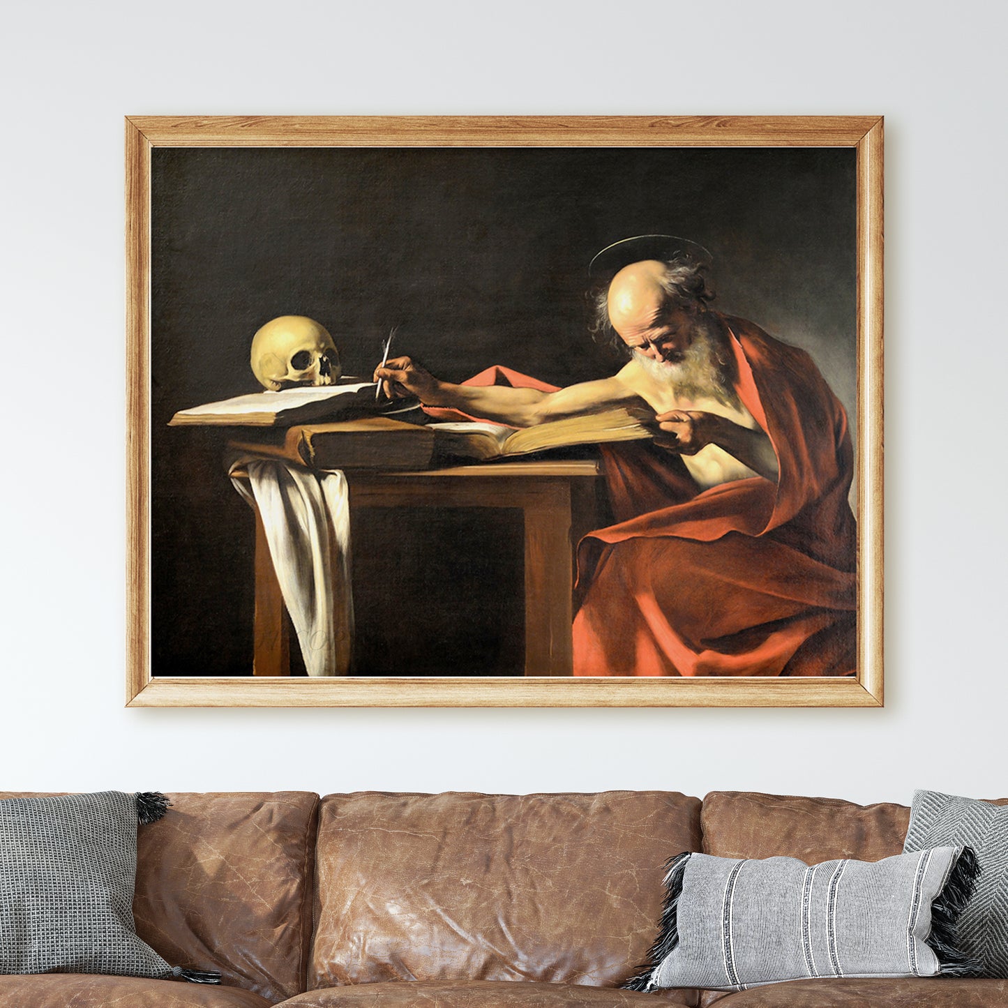 Saint Jerome Writing (1606) by Caravaggio
