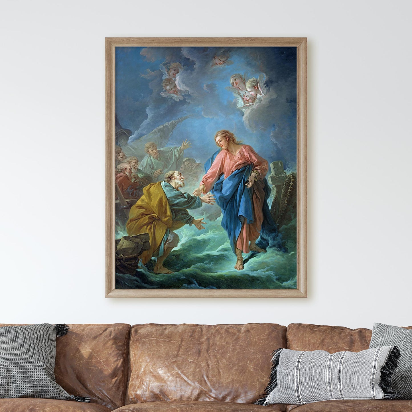 Saint Peter Invited To Walk On Water