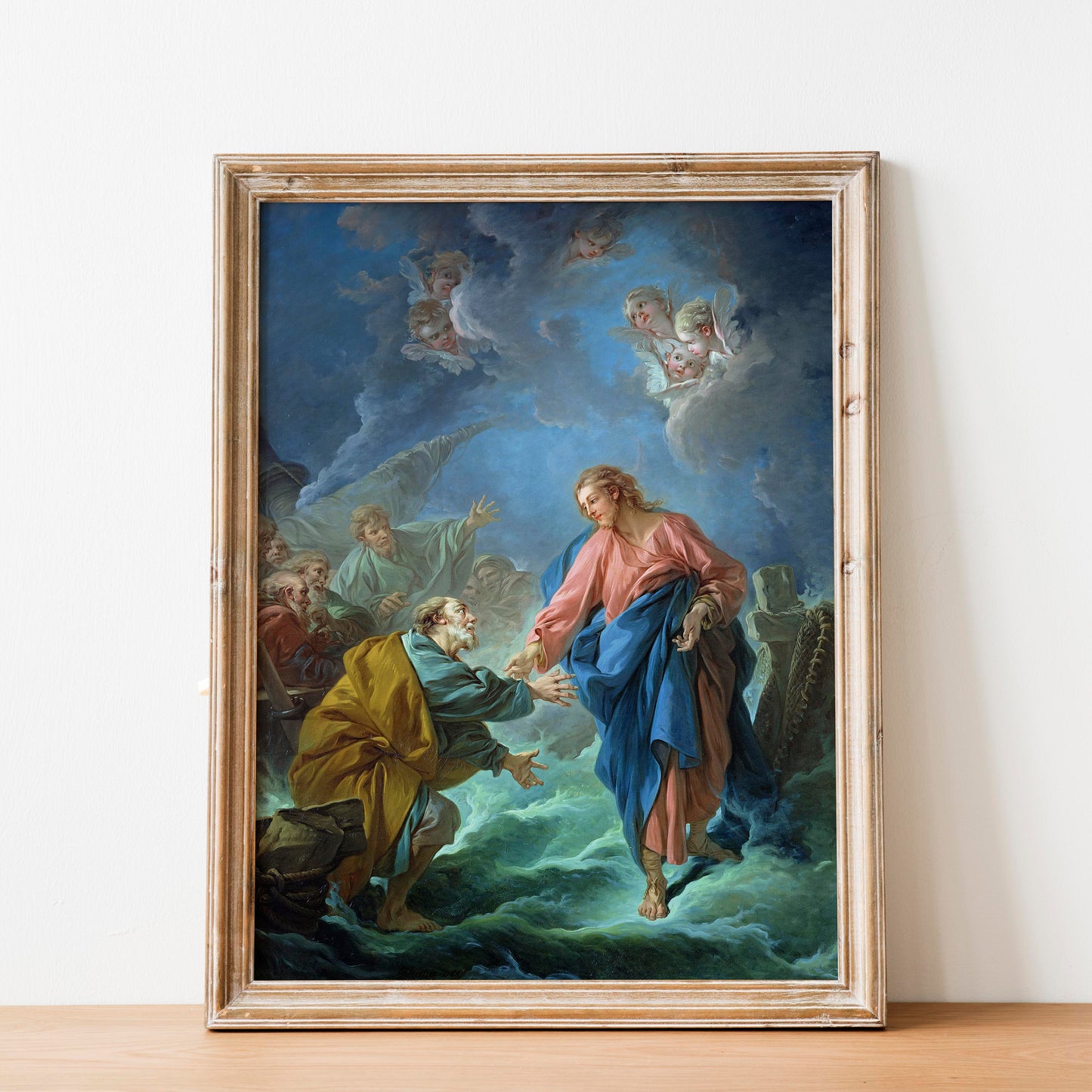 Saint Peter Invited To Walk On Water