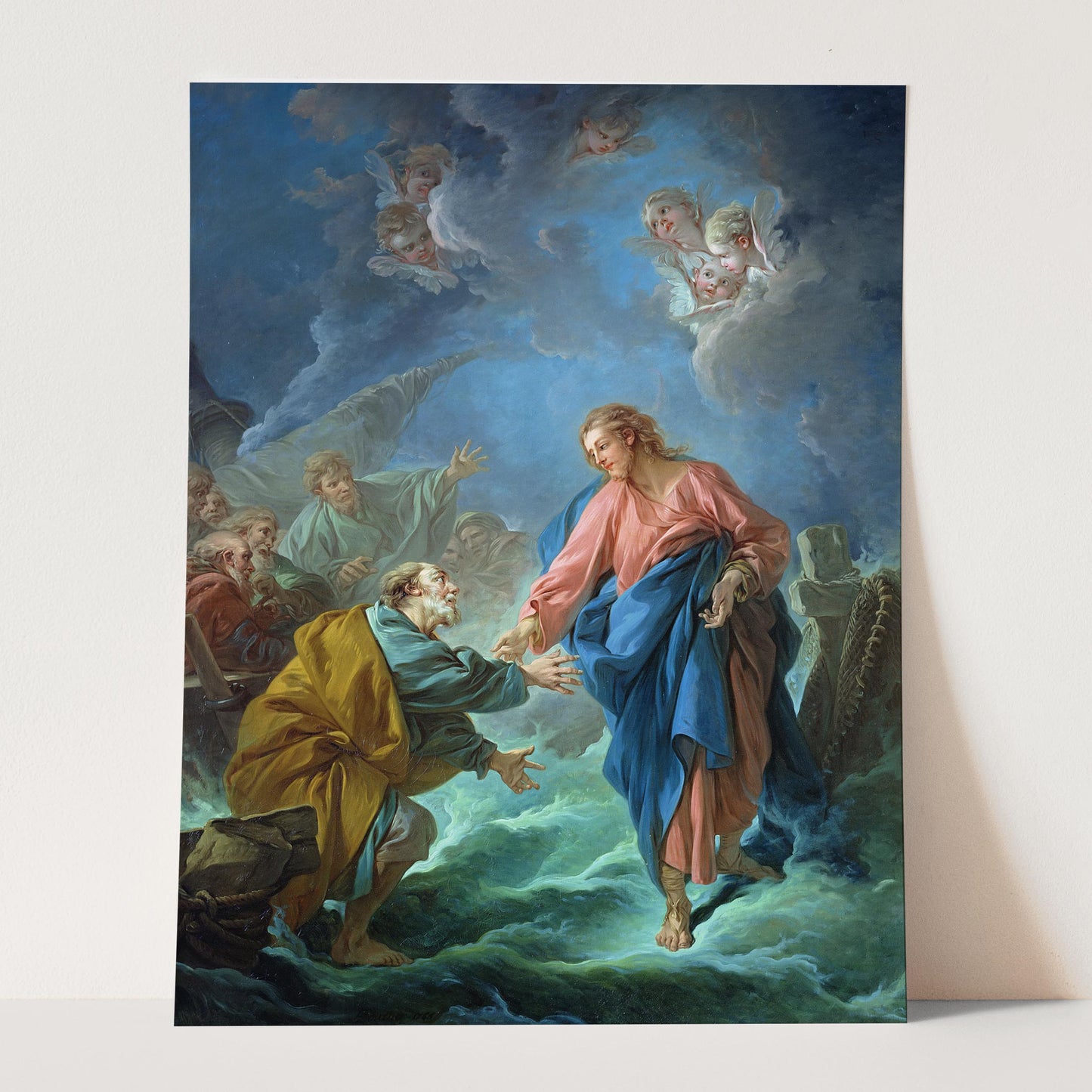 Saint Peter Invited To Walk On Water