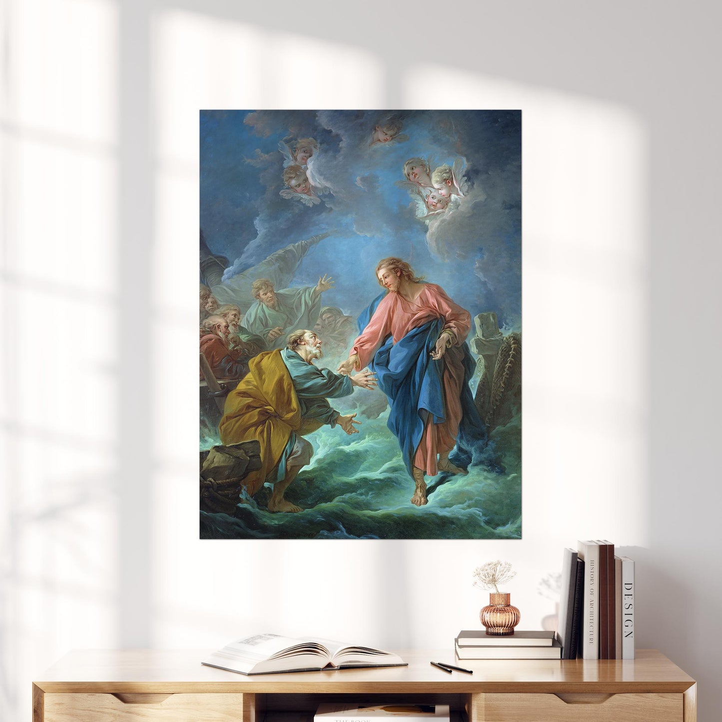 Saint Peter Invited To Walk On Water