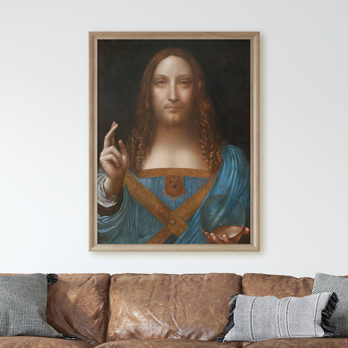 Salvator Mundi Jesus by Leonardo Da Vinci