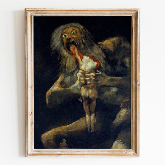 Saturn Devouring His Son