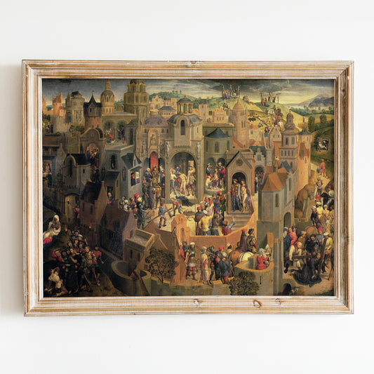 Scenes from the Passion of Christ by Hans Memling