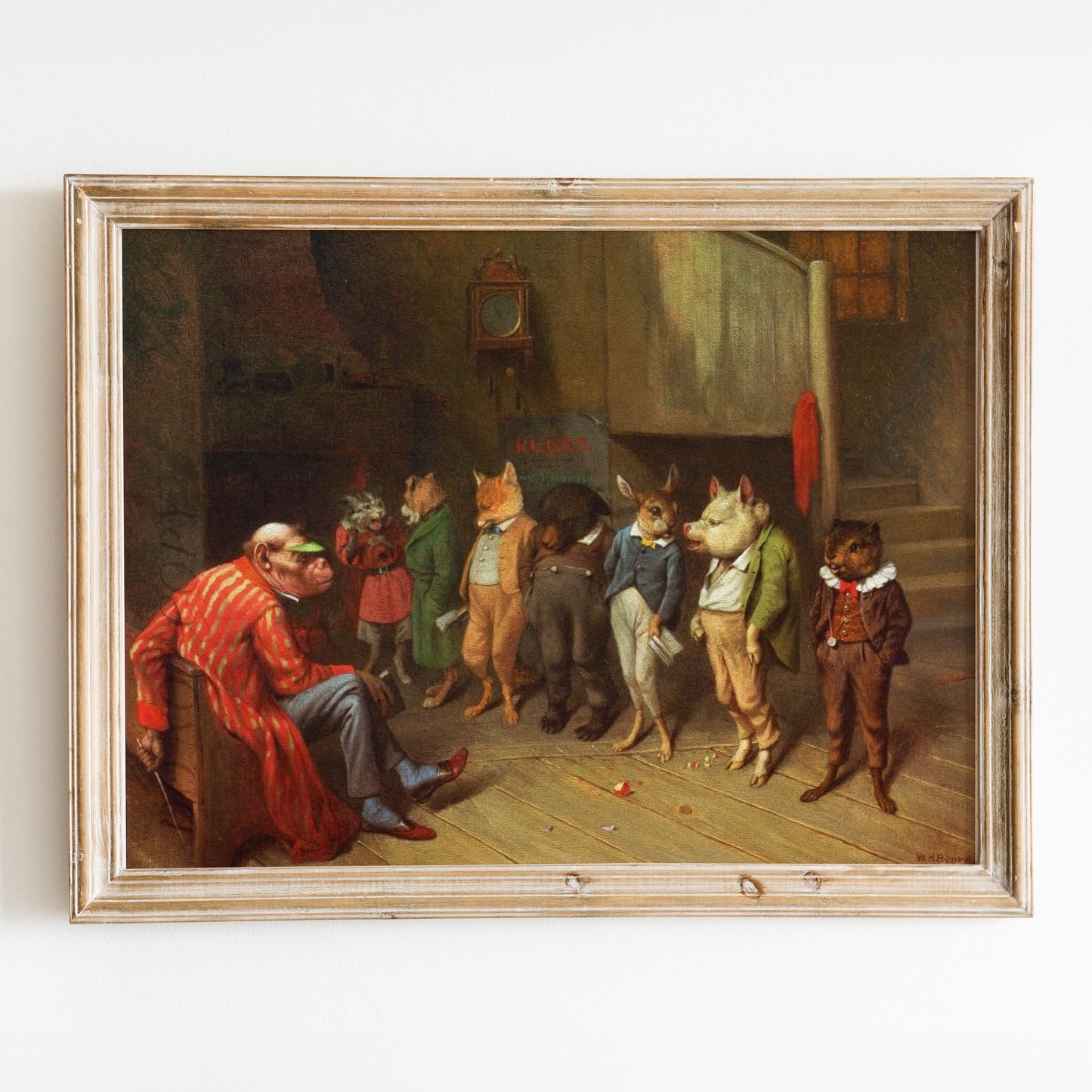 School Rules by William Holbrook Beard