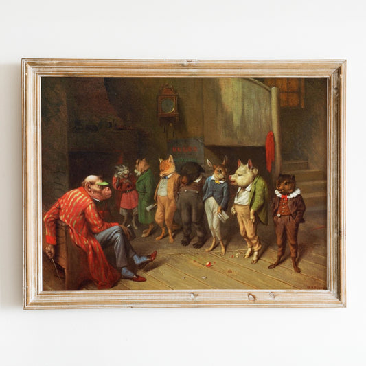 School Rules by William Holbrook Beard
