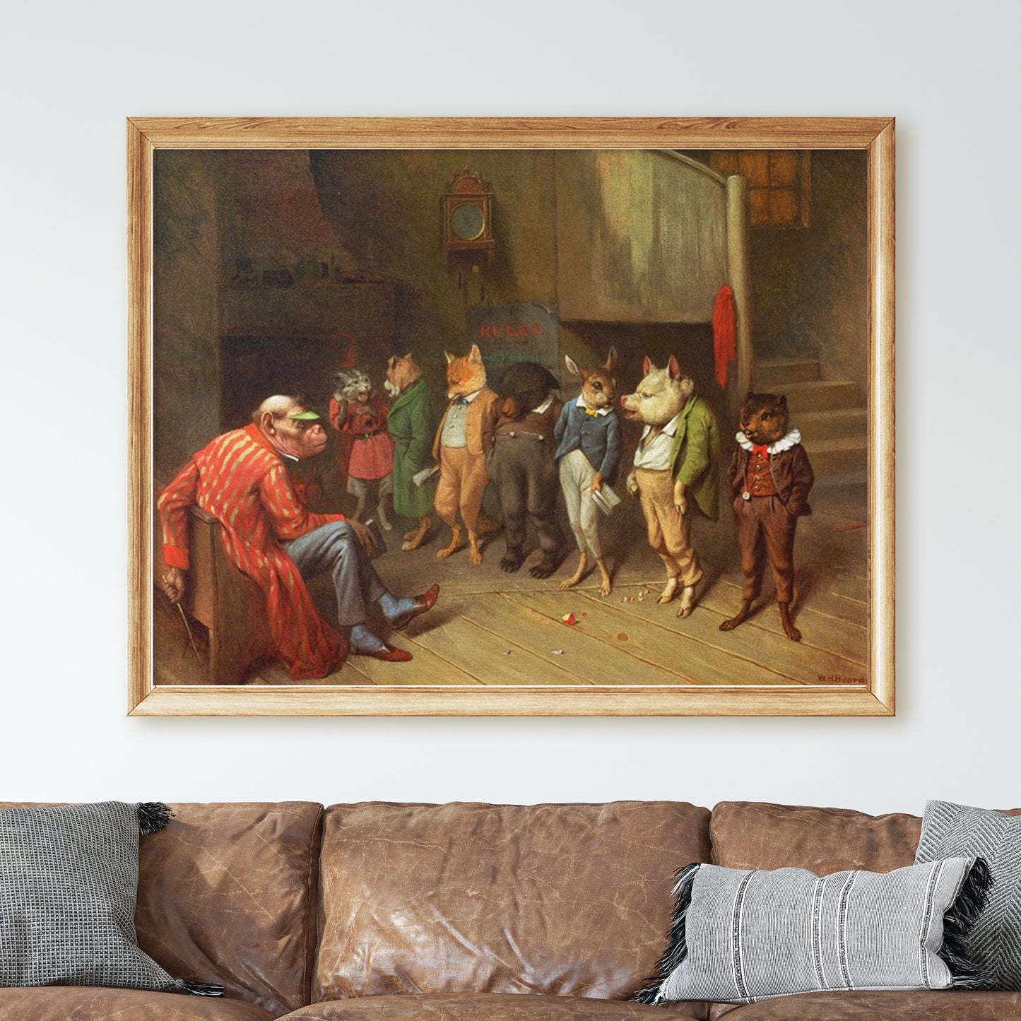 School Rules by William Holbrook Beard