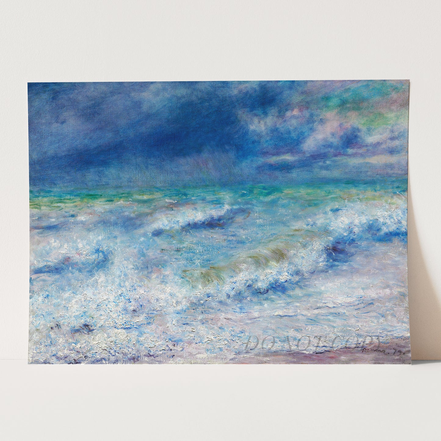 Seascape (1897) by Pierre-Auguste Renoir