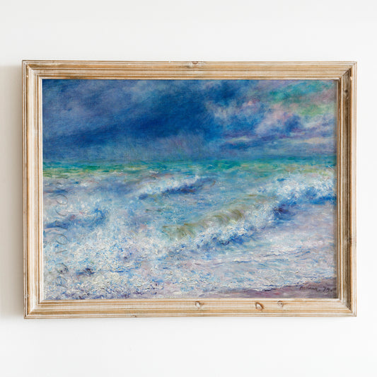 Seascape (1897) by Pierre-Auguste Renoir